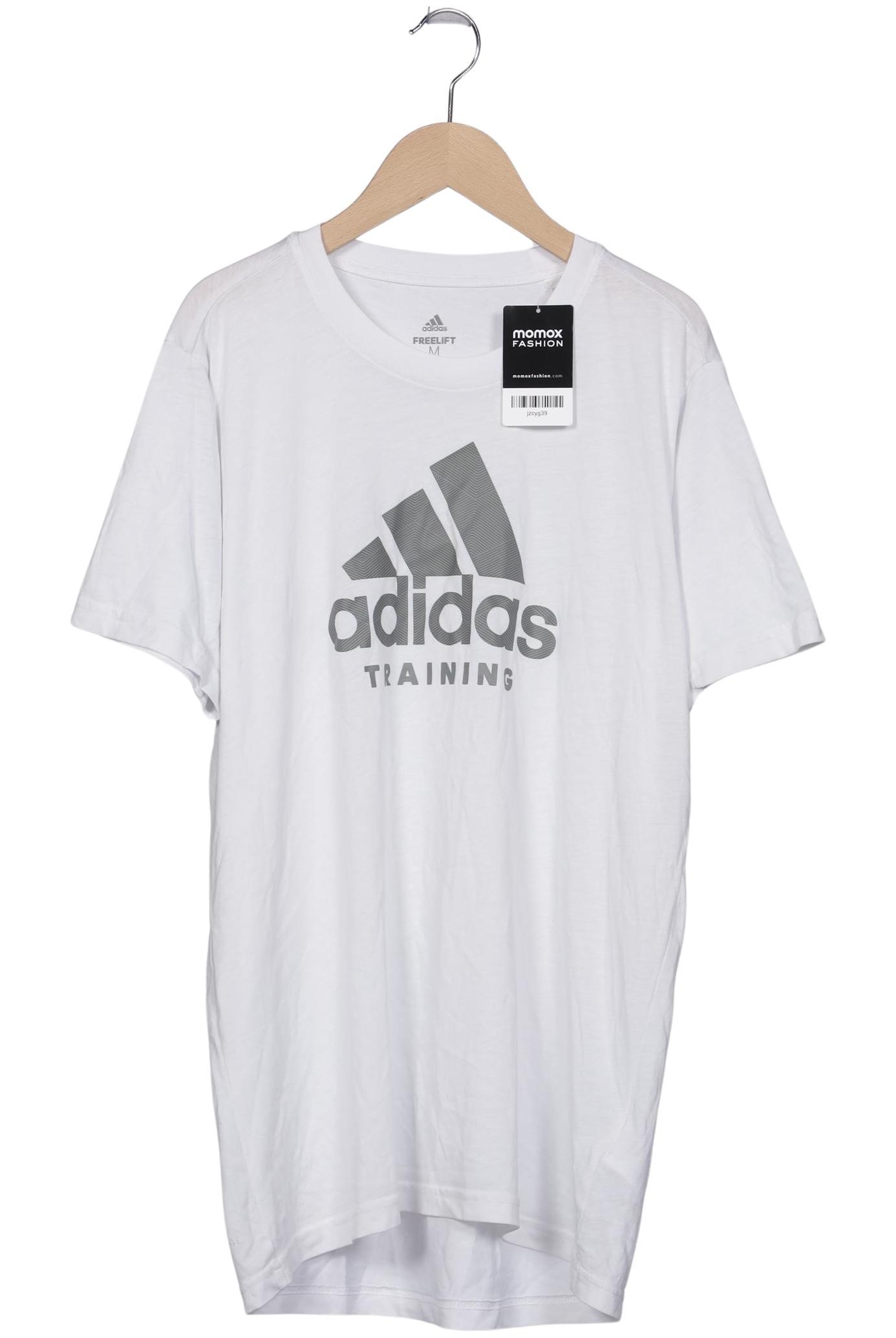 

adidas Herren T-Shirt, weiß, Gr. 48