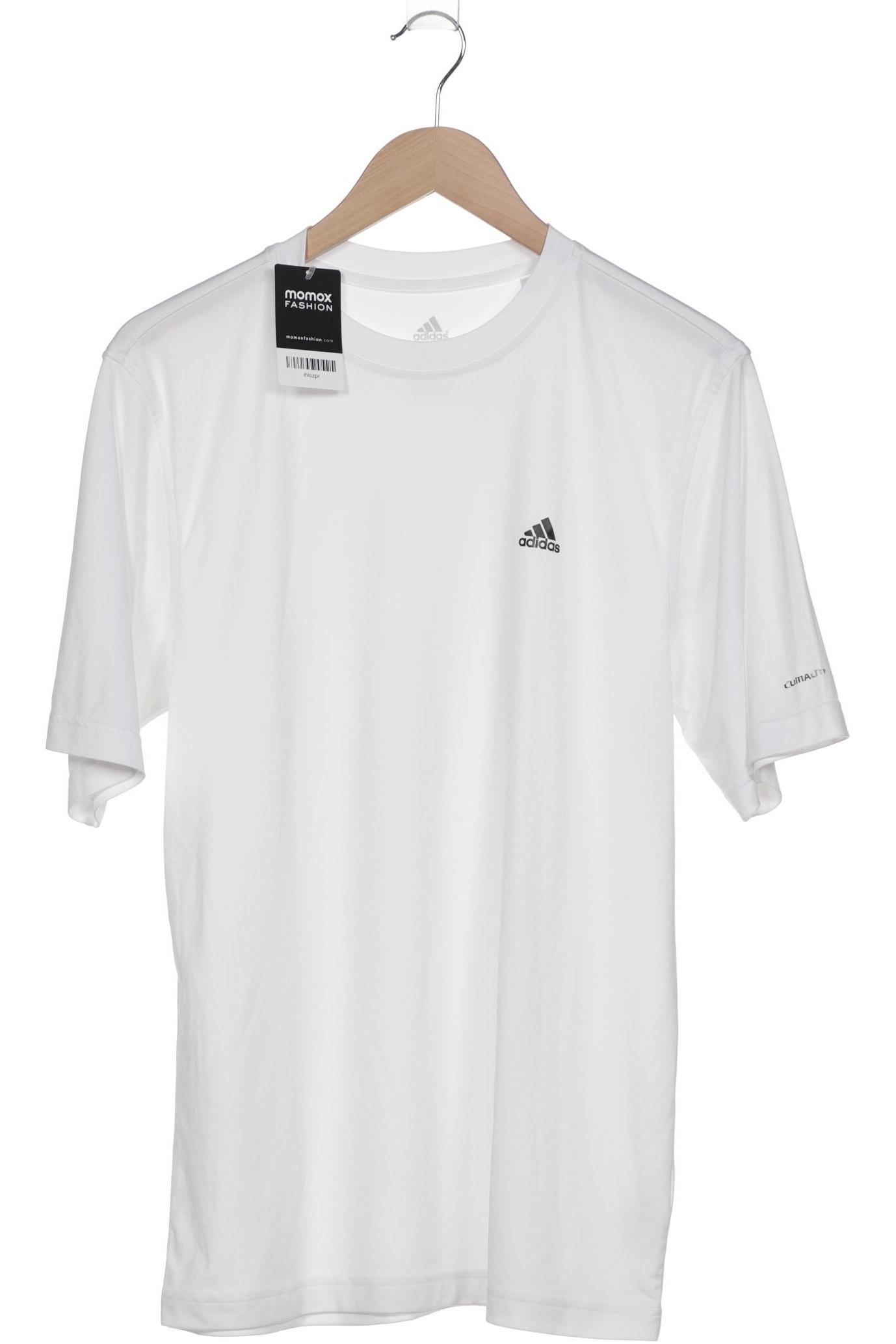 

adidas Herren T-Shirt, weiß, Gr. 48
