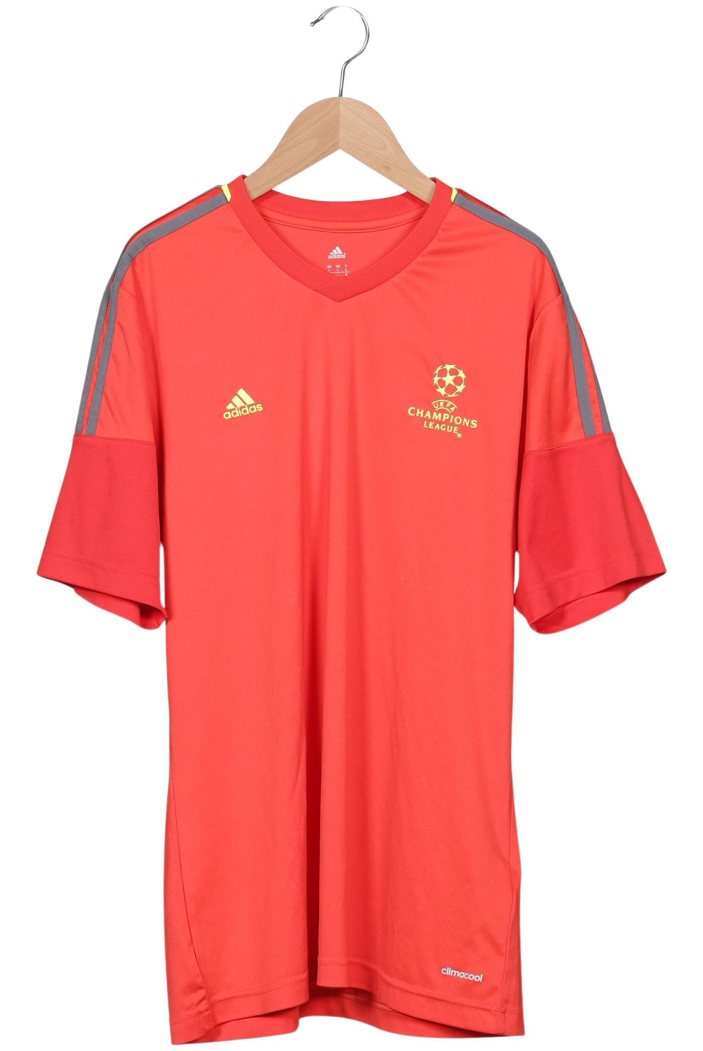 

adidas Herren T-Shirt, rot, Gr. 52