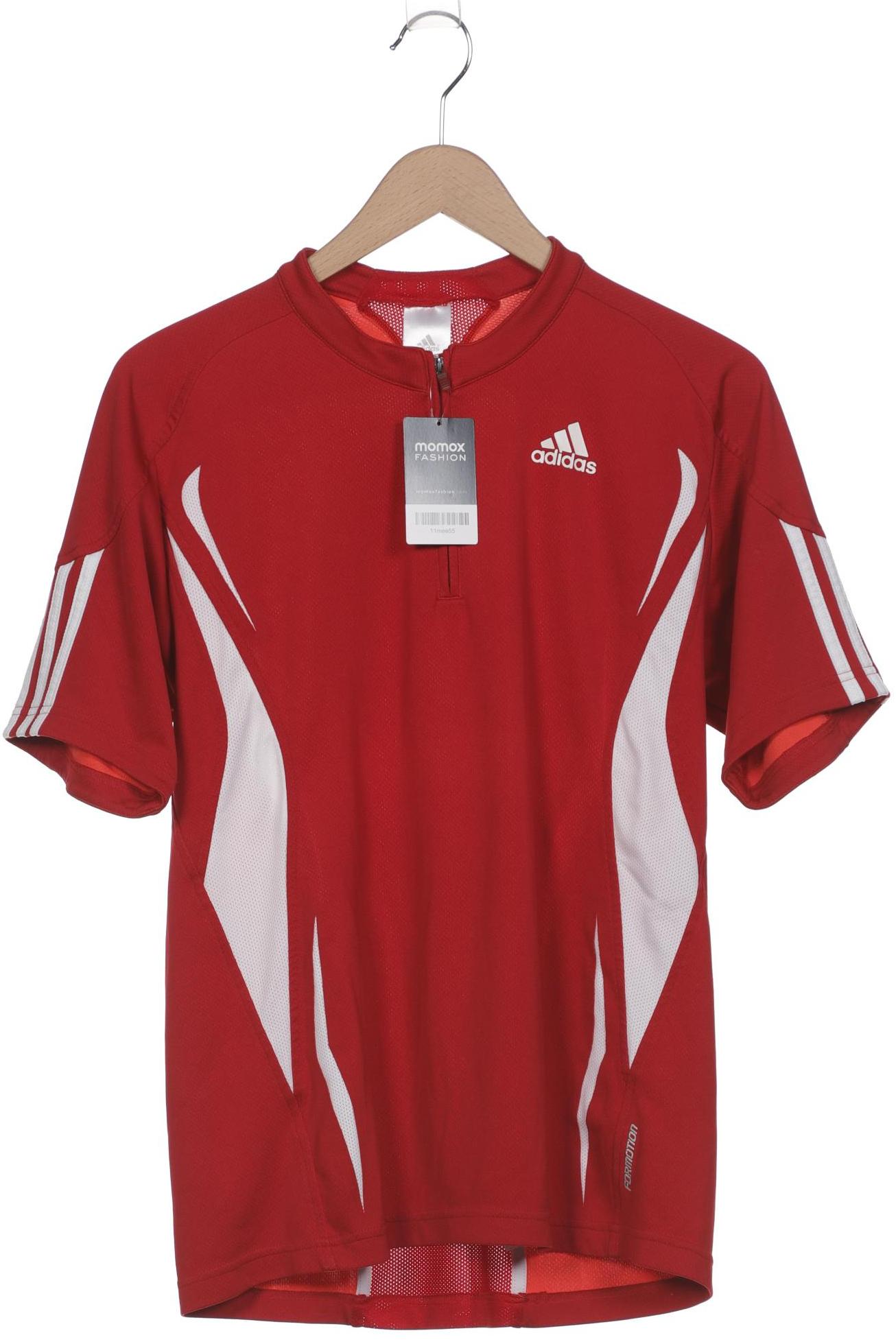 

adidas Herren T-Shirt, rot, Gr. 48