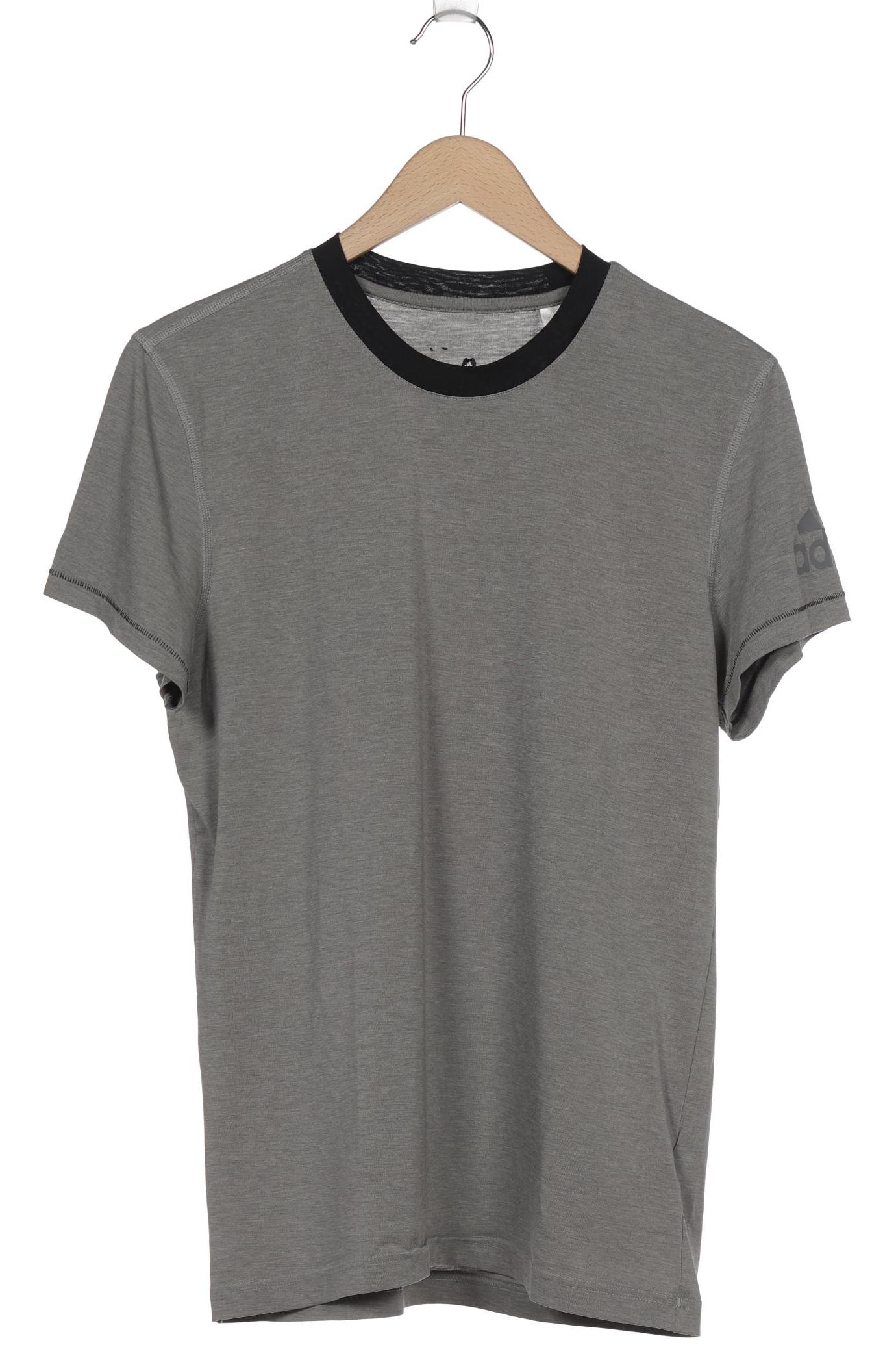 

adidas Herren T-Shirt, grau, Gr. 48