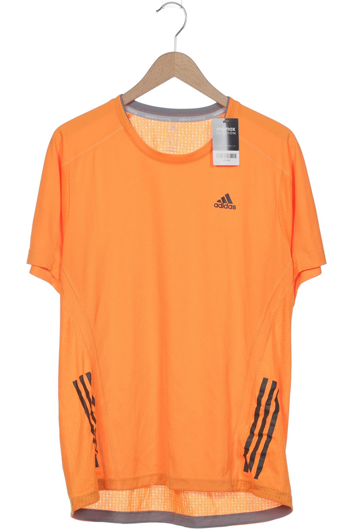 

adidas Herren T-Shirt, orange, Gr. 54