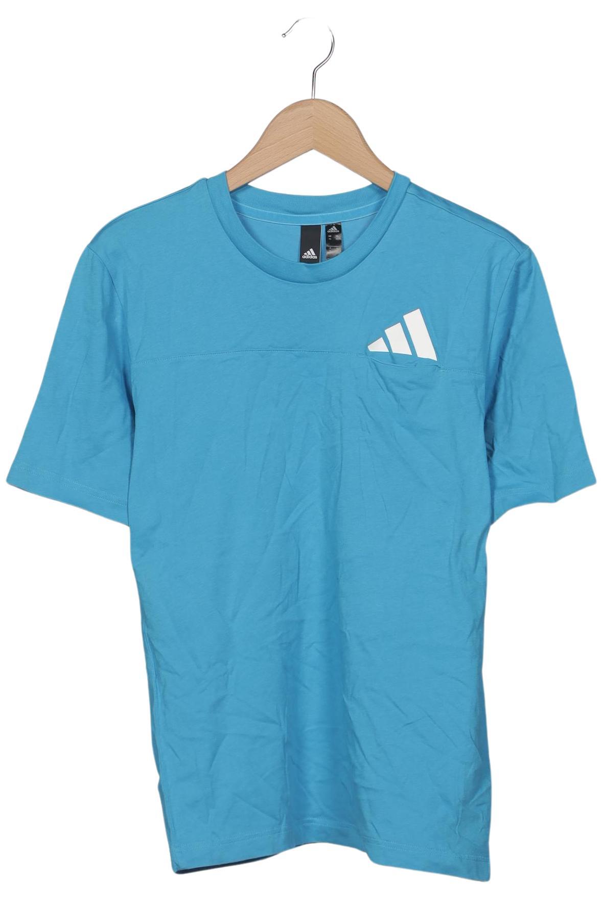 

adidas Herren T-Shirt, hellblau, Gr. 44