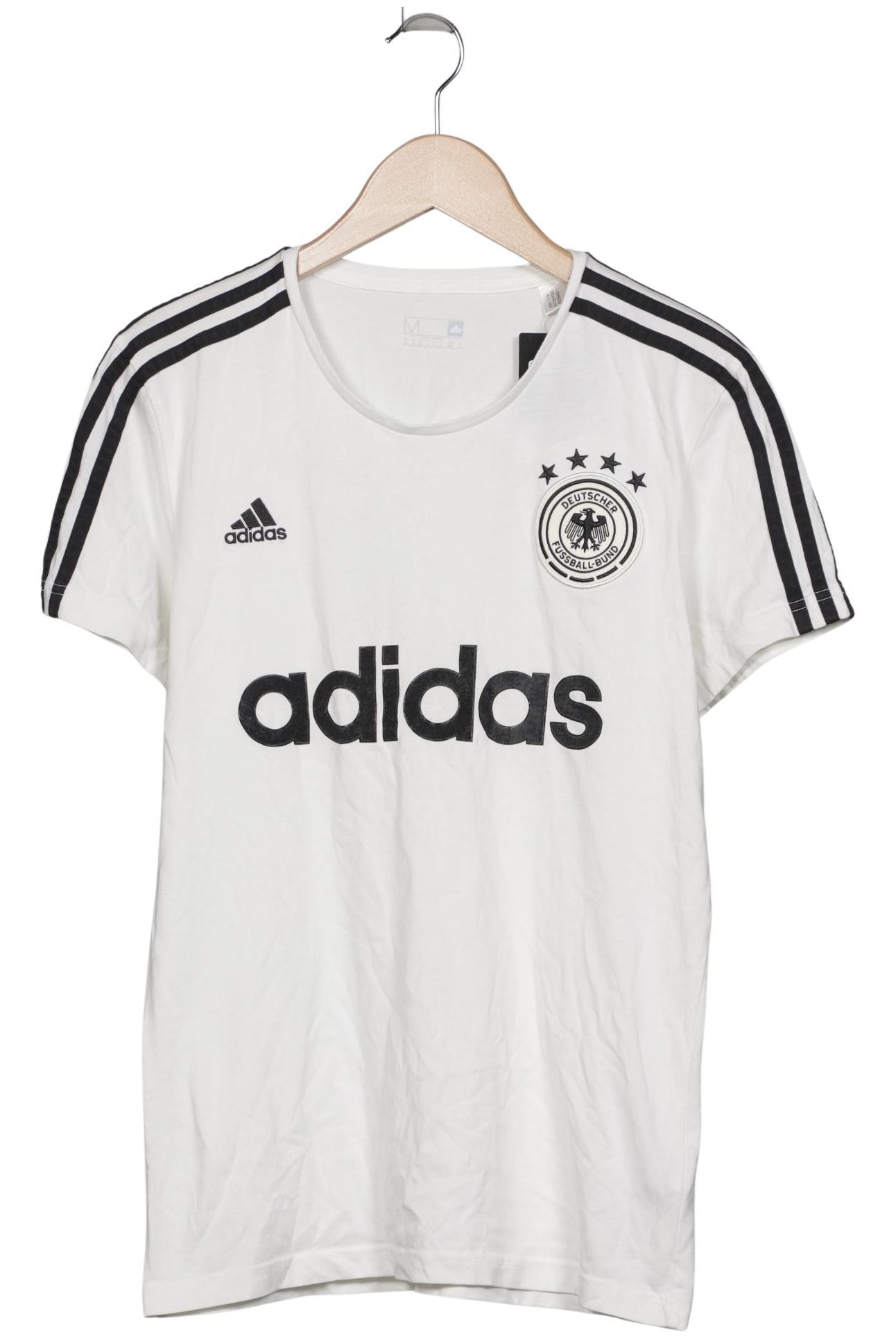 

adidas Herren T-Shirt, weiß, Gr. 48