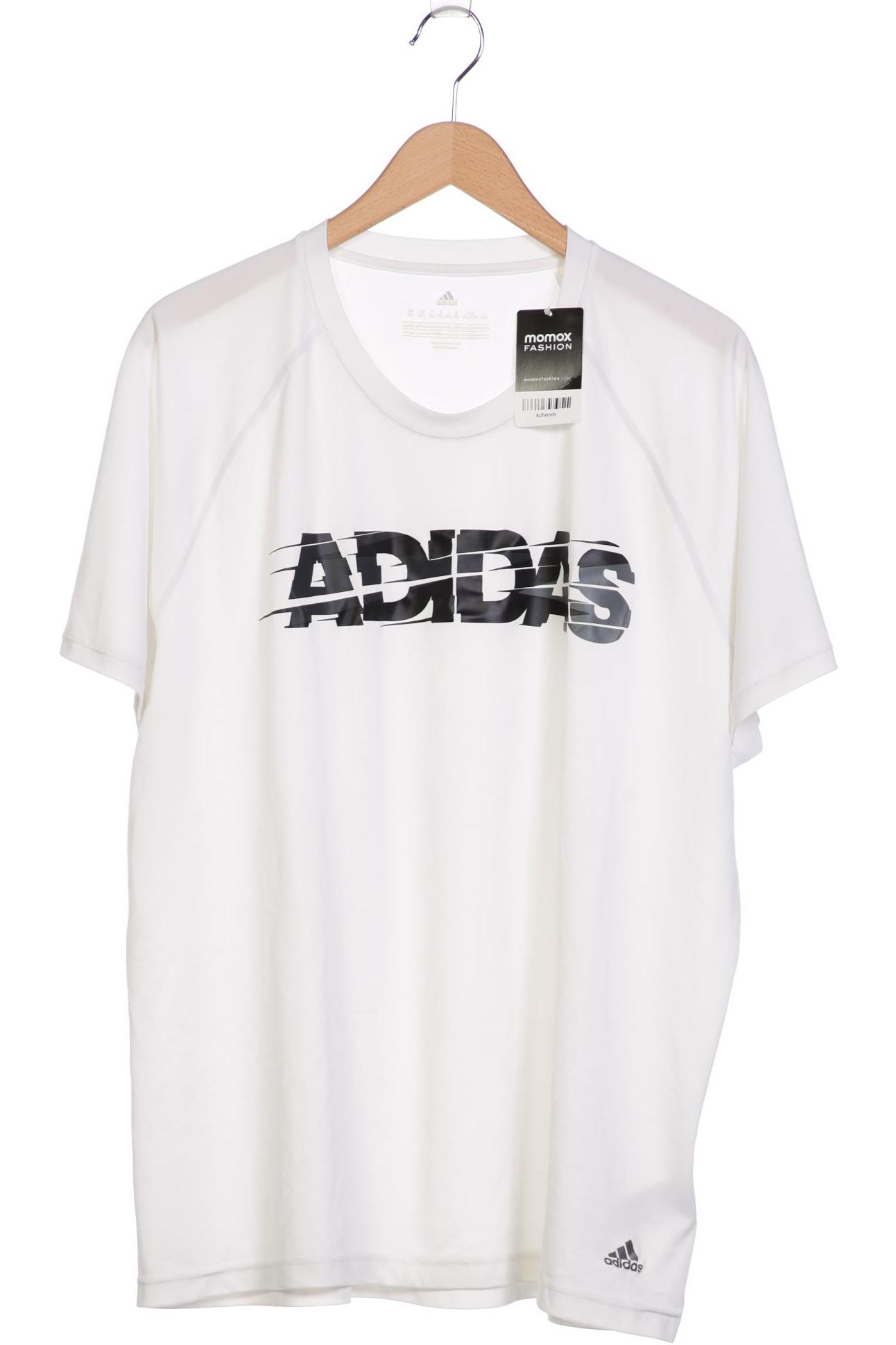 

adidas Herren T-Shirt, weiß, Gr. 56