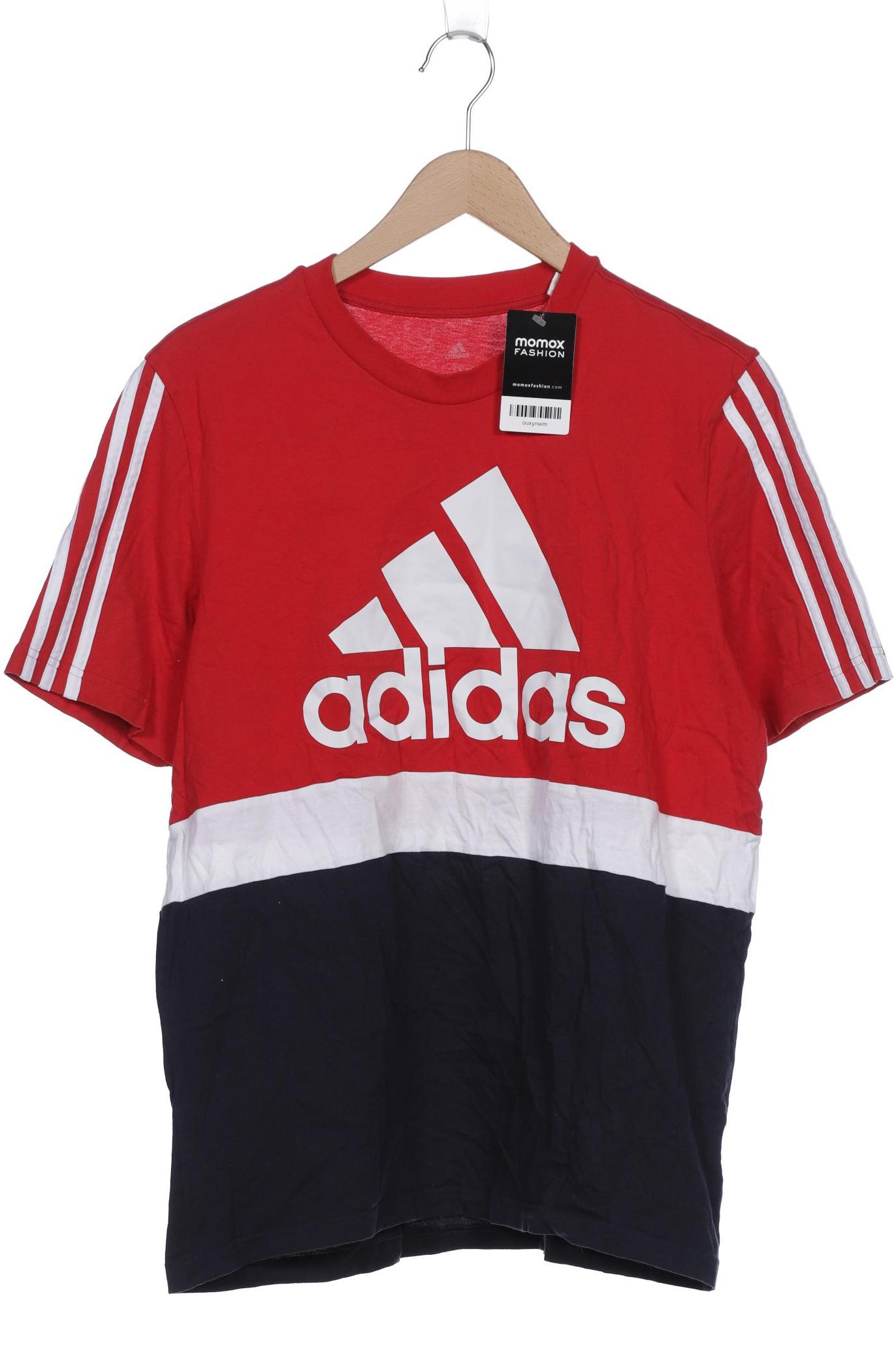 

adidas Herren T-Shirt, rot, Gr. 52