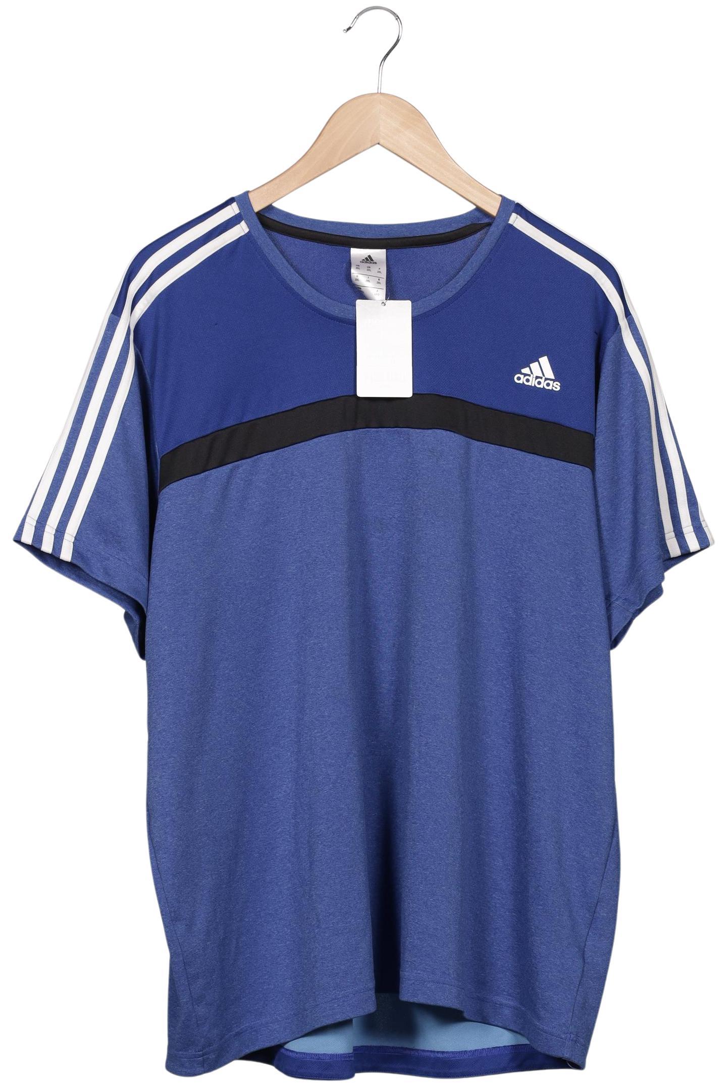 

adidas Herren T-Shirt, blau, Gr. 56