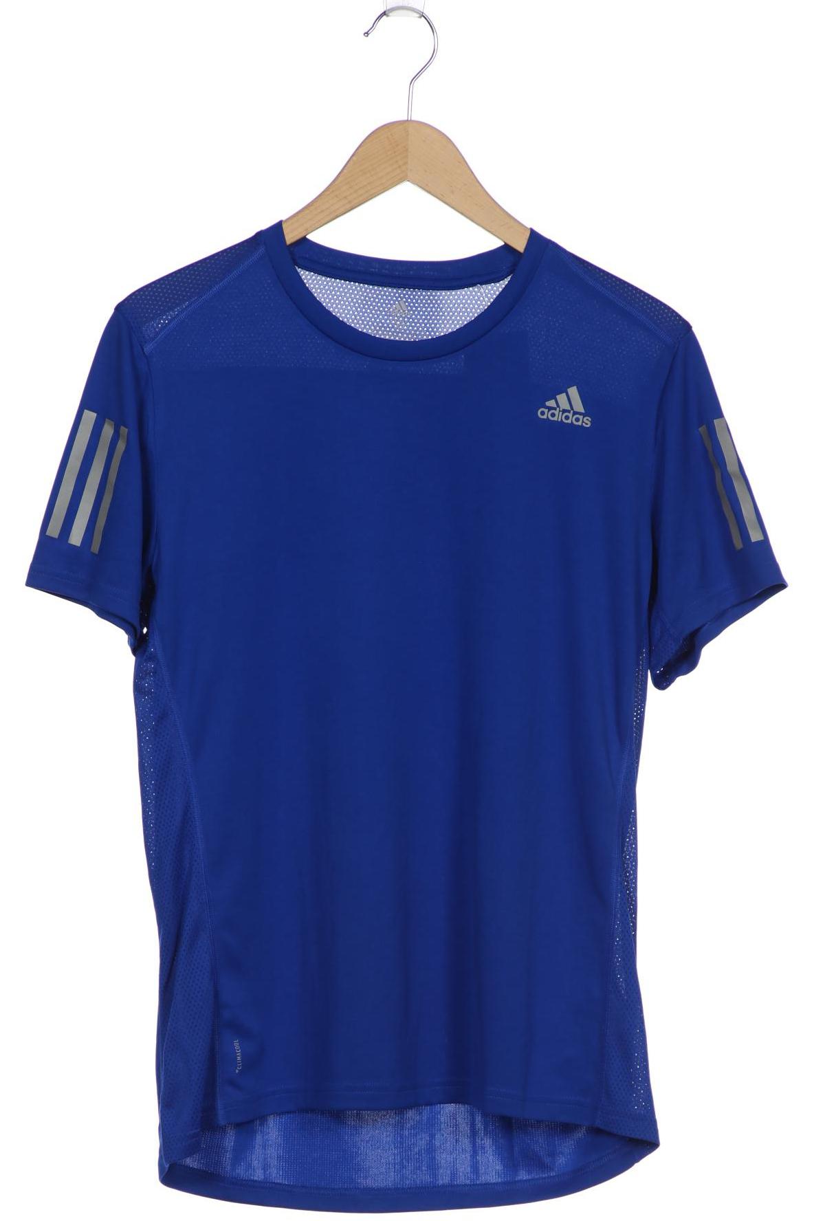 

adidas Herren T-Shirt, blau, Gr. 48