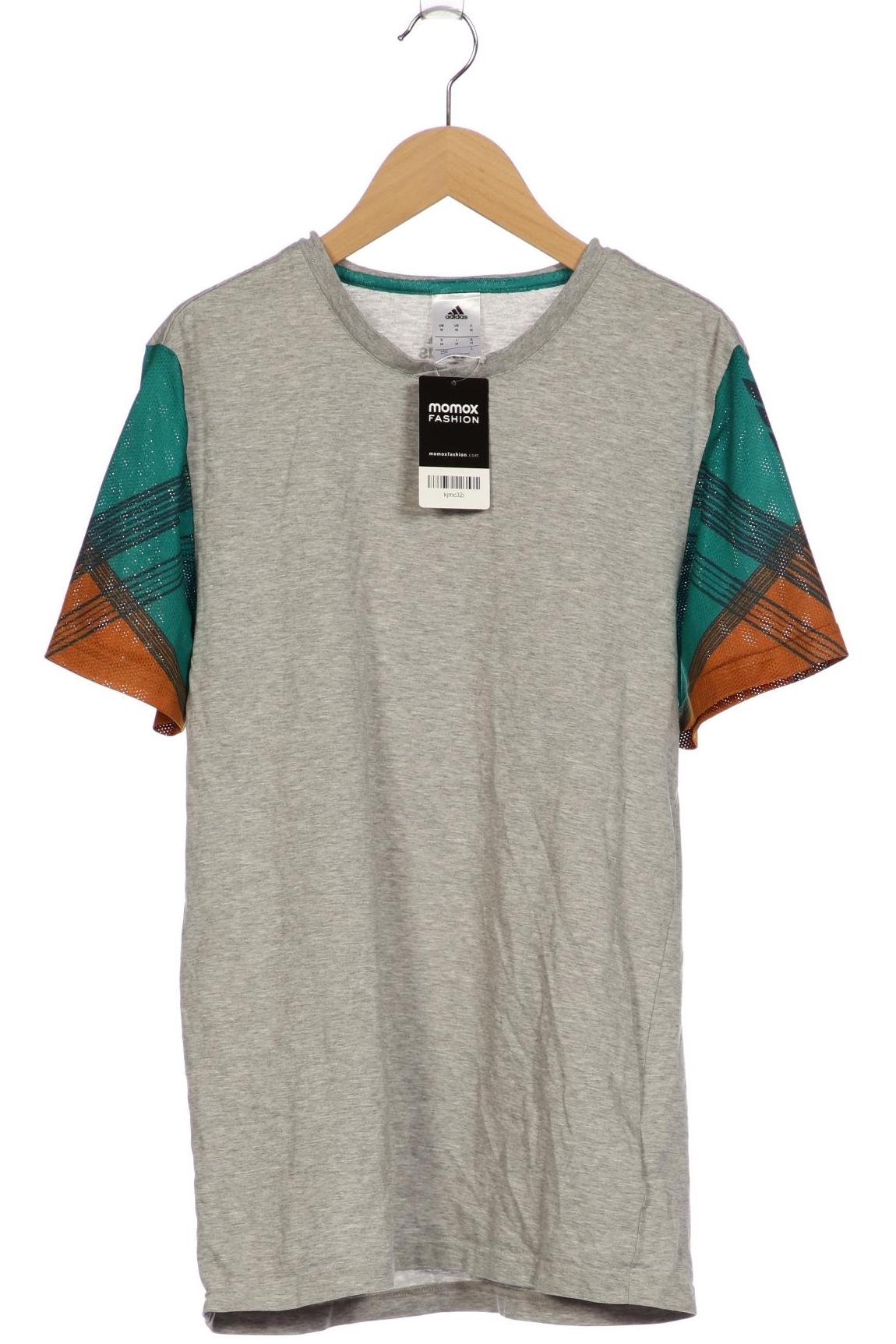 

adidas Herren T-Shirt, grau, Gr. 48