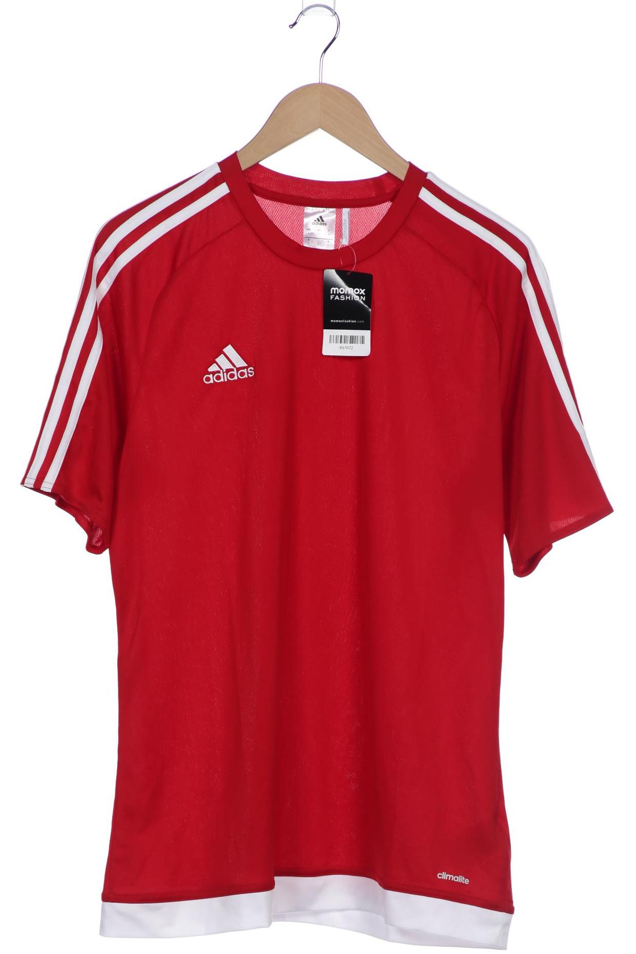 

adidas Herren T-Shirt, rot, Gr. 52