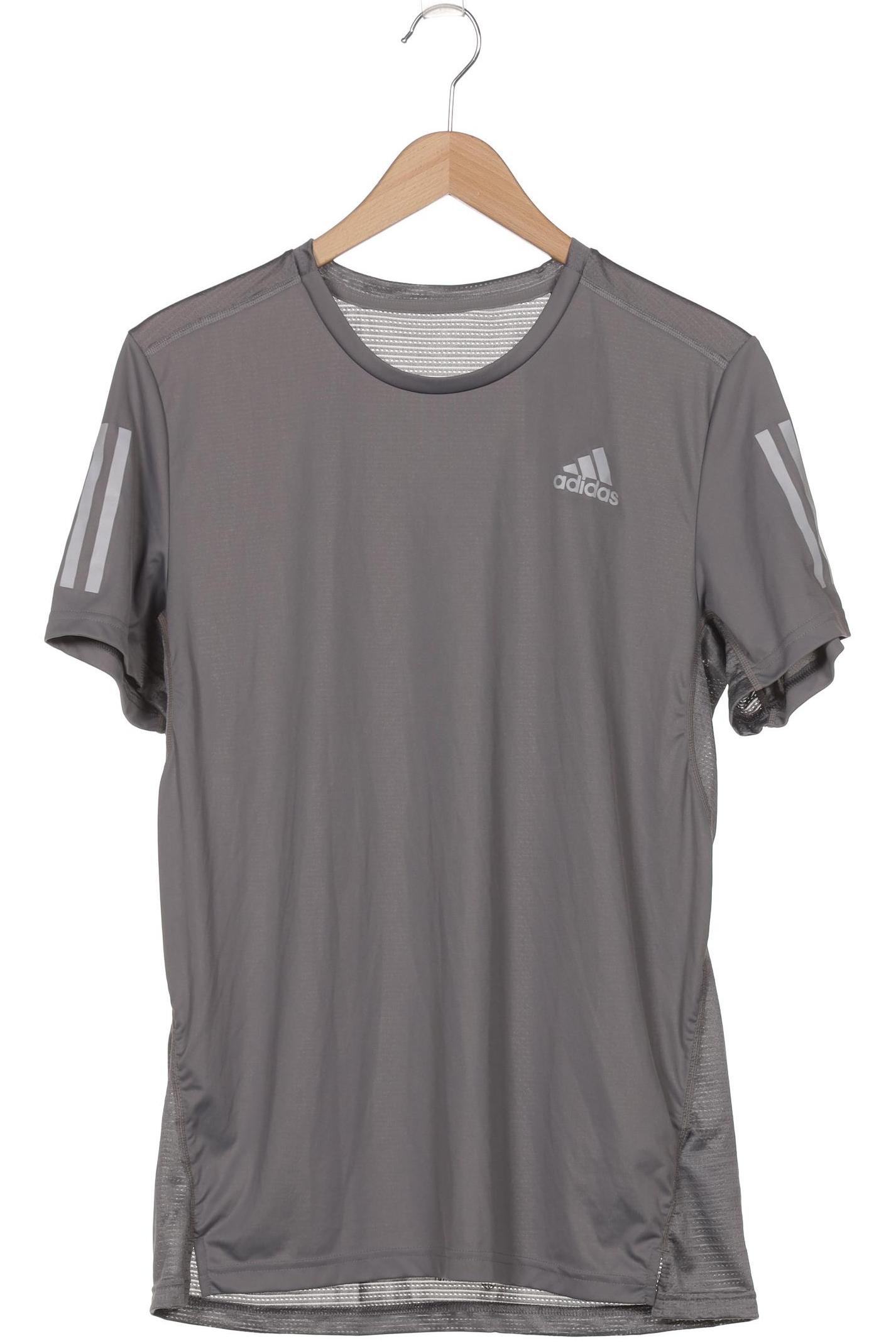 

adidas Herren T-Shirt, grau, Gr. 48