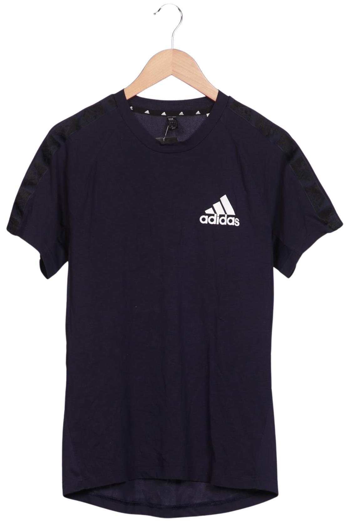 

adidas Herren T-Shirt, marineblau, Gr. 48