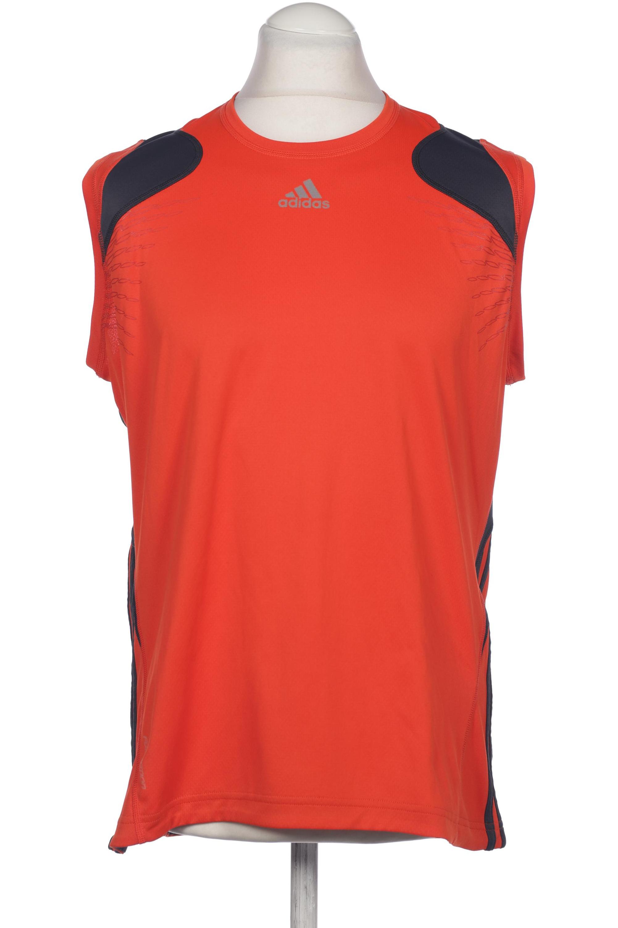 

adidas Herren T-Shirt, orange, Gr. 52
