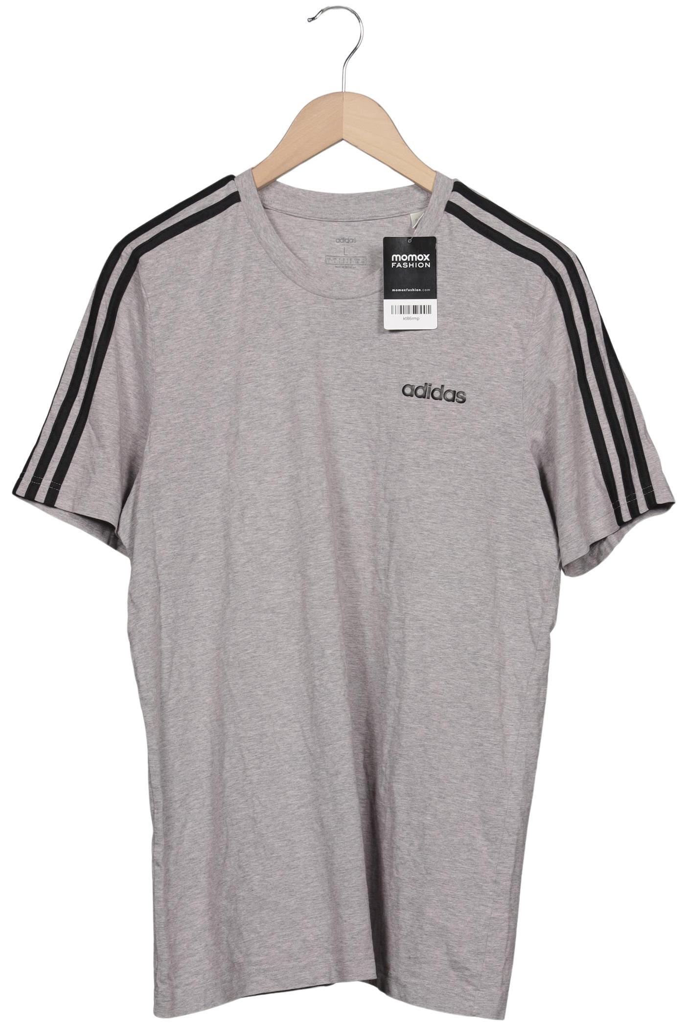 

adidas Herren T-Shirt, grau, Gr. 52