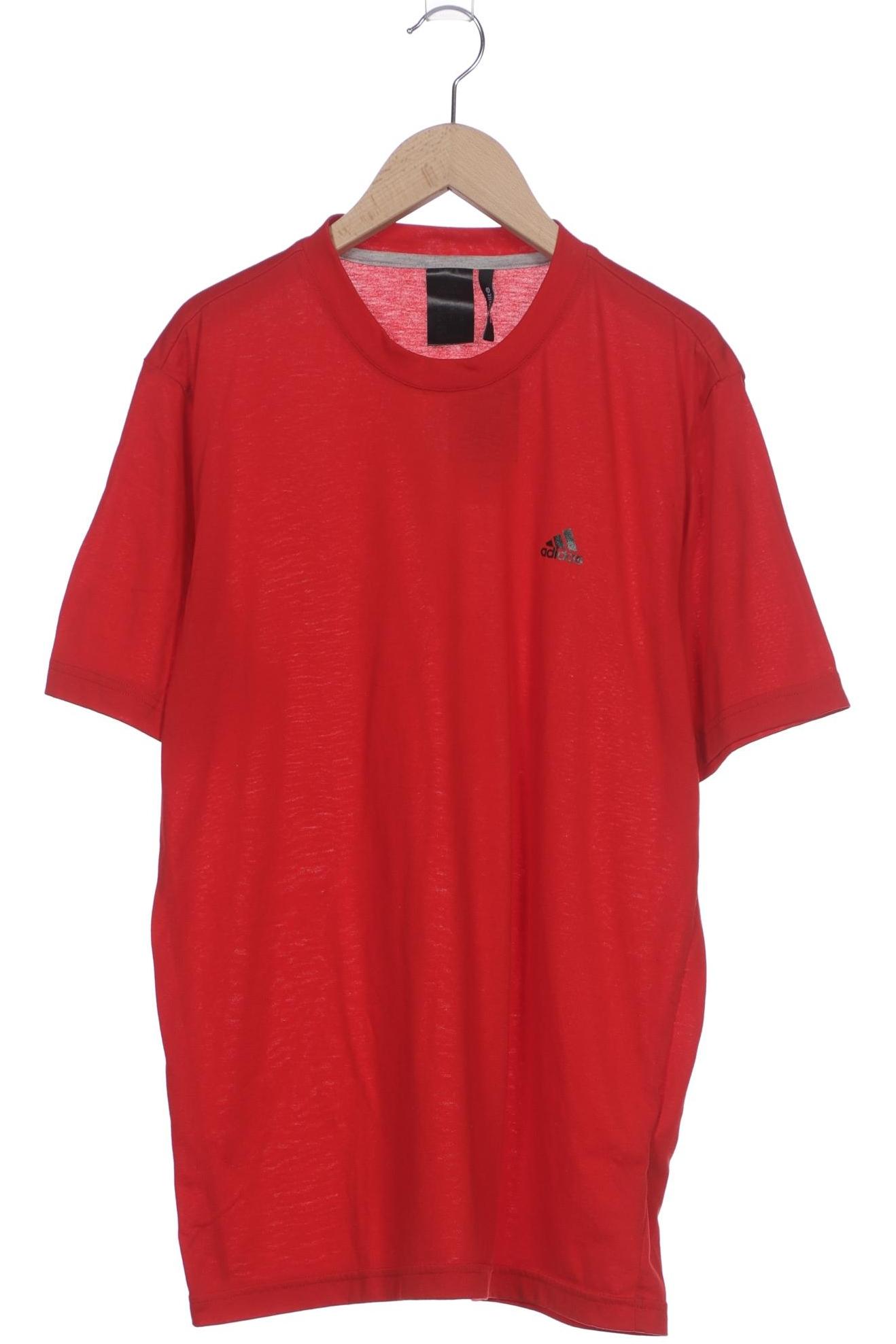 

adidas Herren T-Shirt, rot, Gr. 48