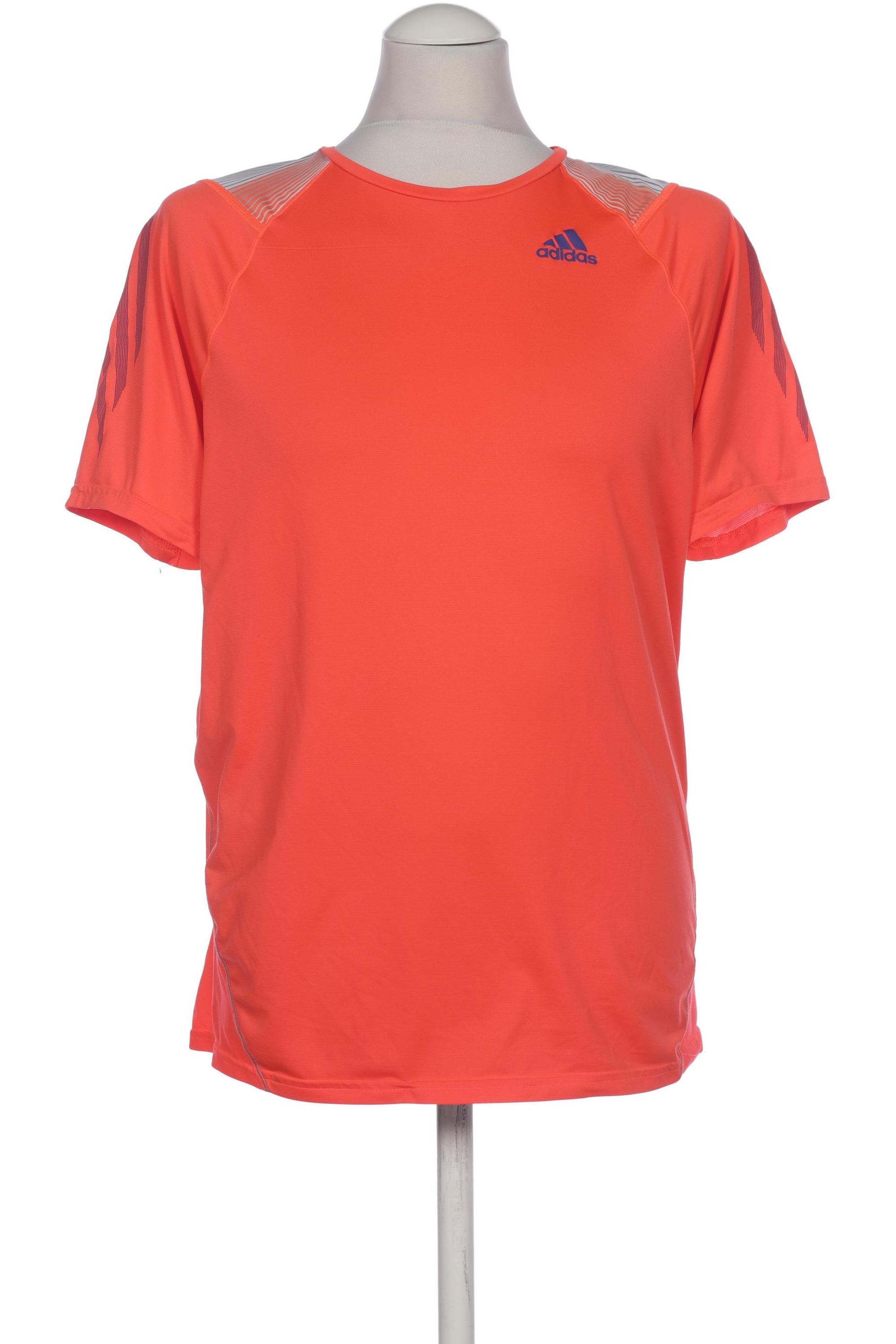 

adidas Herren T-Shirt, orange, Gr. 48