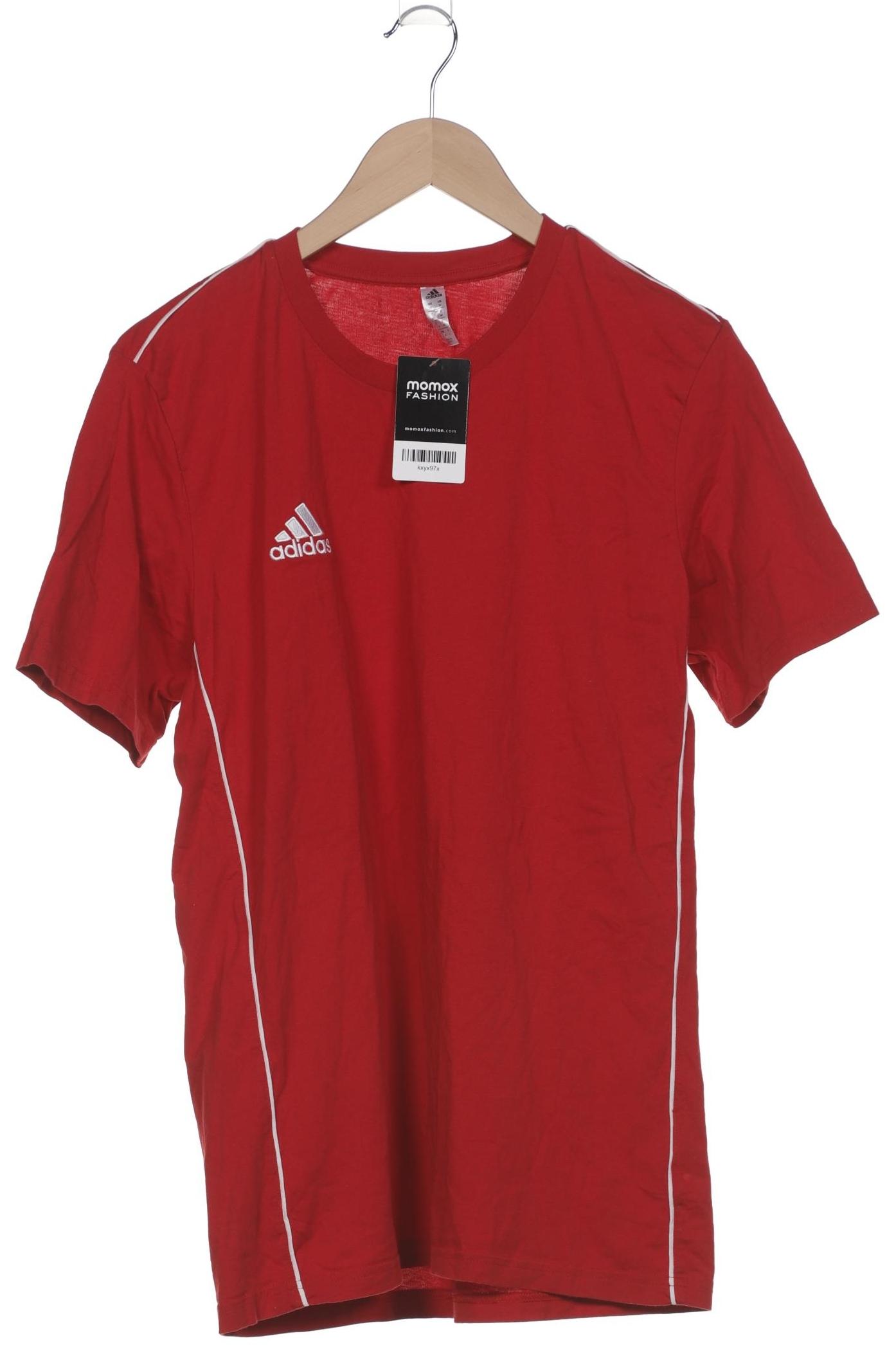 

adidas Herren T-Shirt, rot, Gr. 48
