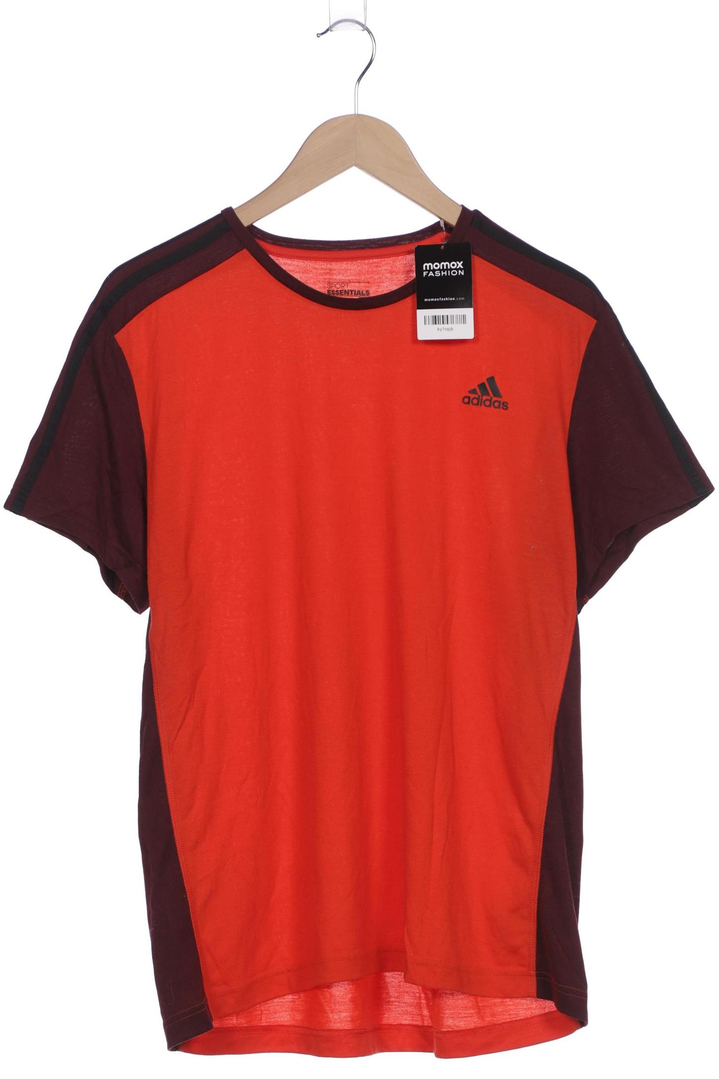 

adidas Herren T-Shirt, rot, Gr. 54