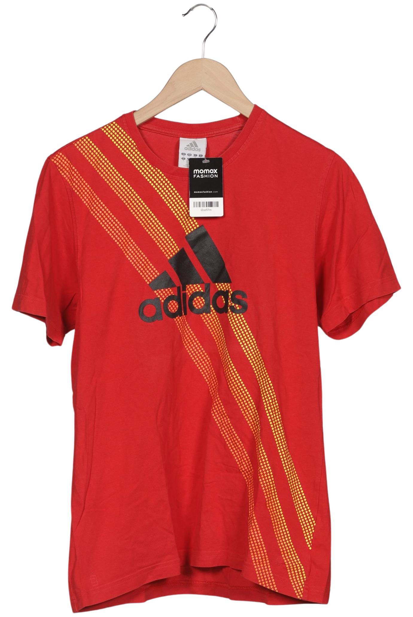 

adidas Herren T-Shirt, rot, Gr. 48