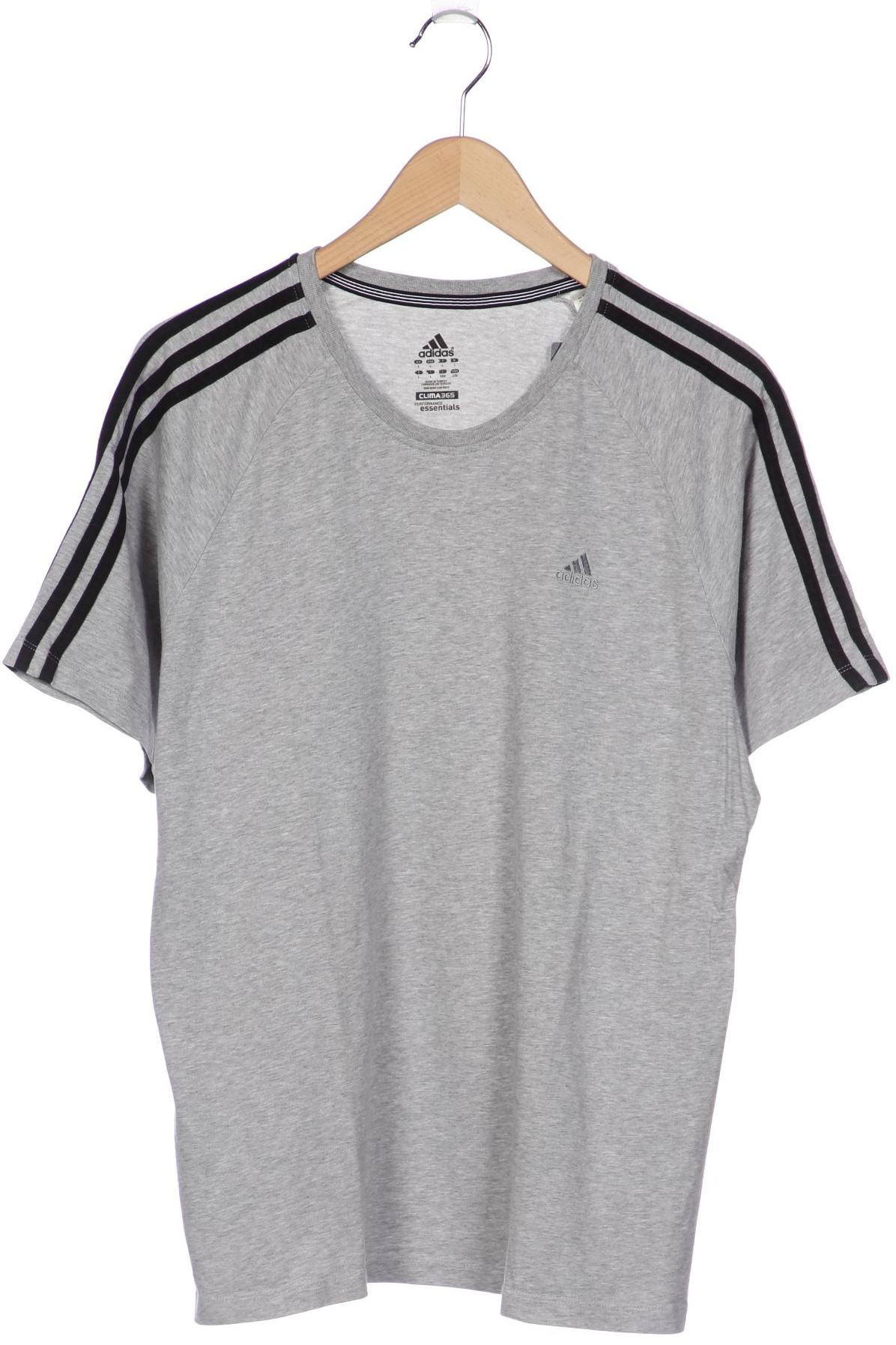 

adidas Herren T-Shirt, grau, Gr. 52