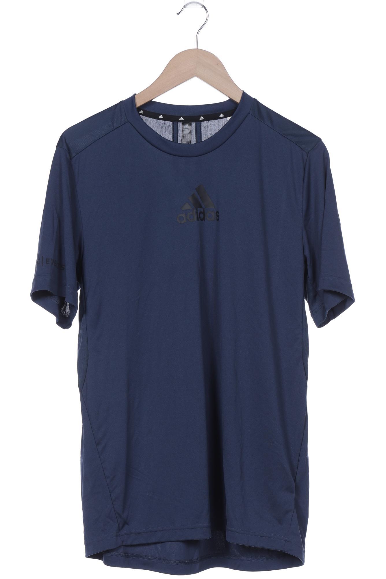 

adidas Herren T-Shirt, marineblau, Gr. 48
