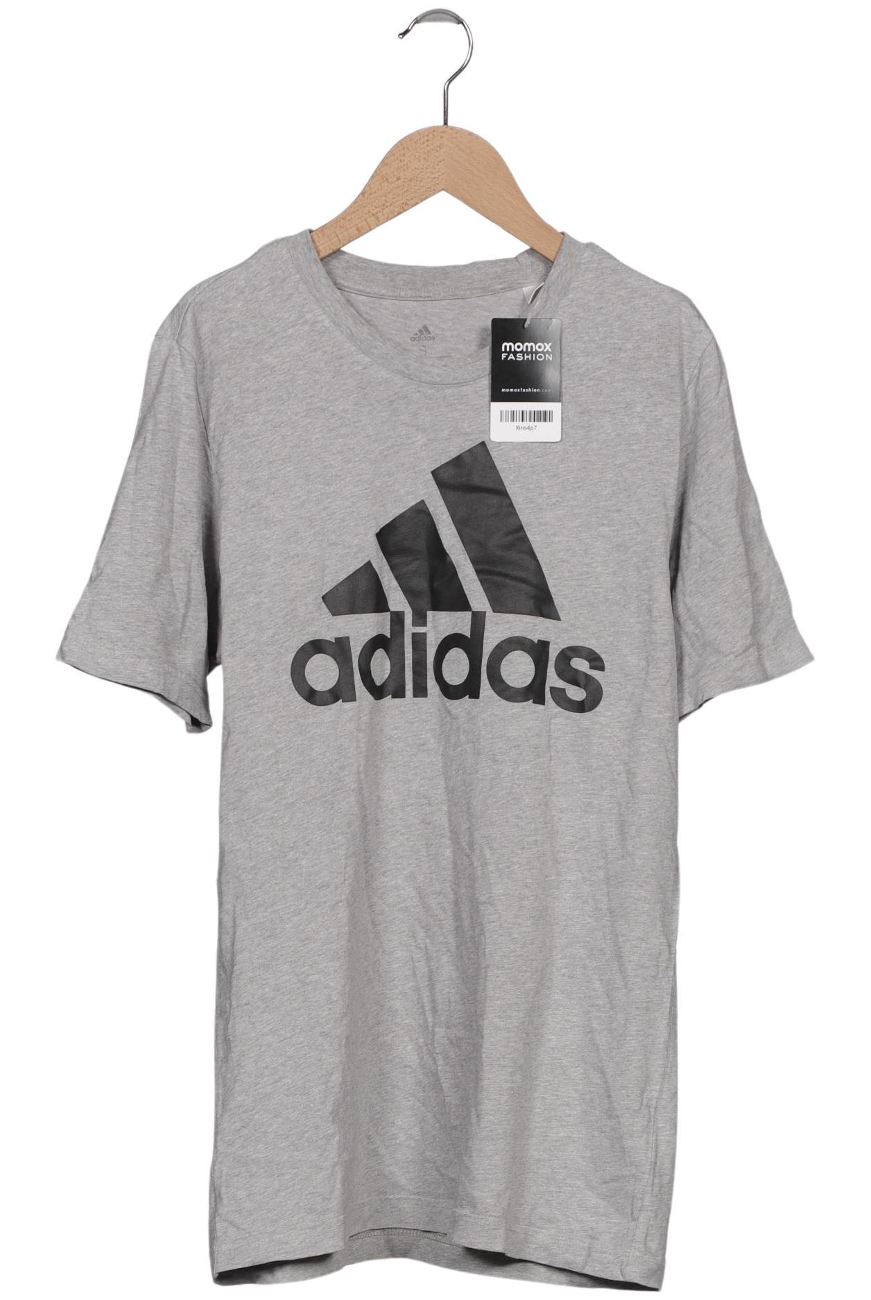 

adidas Herren T-Shirt, grau, Gr. 46
