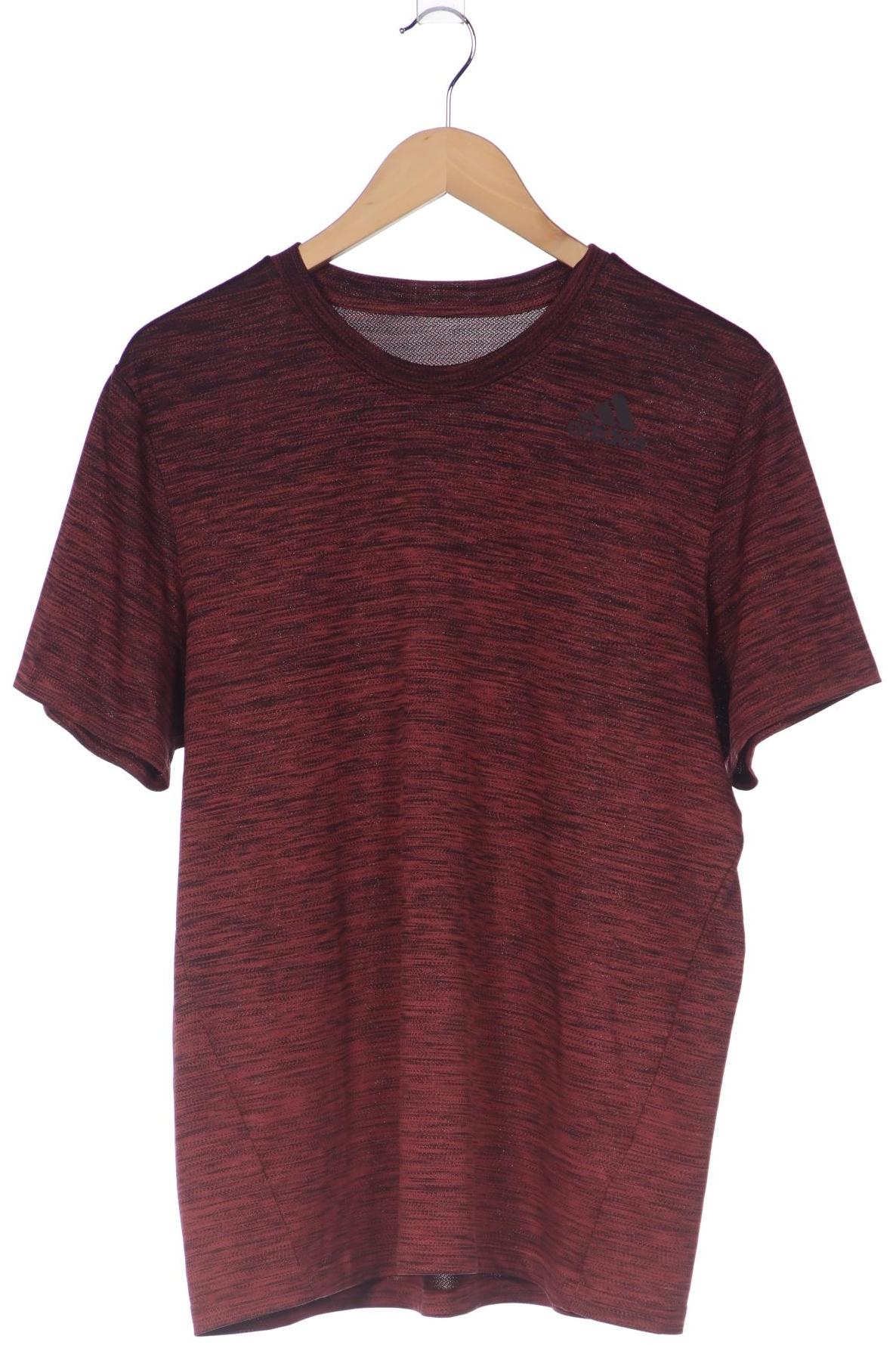 

adidas Herren T-Shirt, bordeaux, Gr. 52