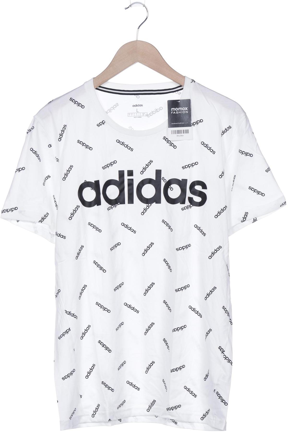 

adidas Herren T-Shirt, weiß, Gr. 52