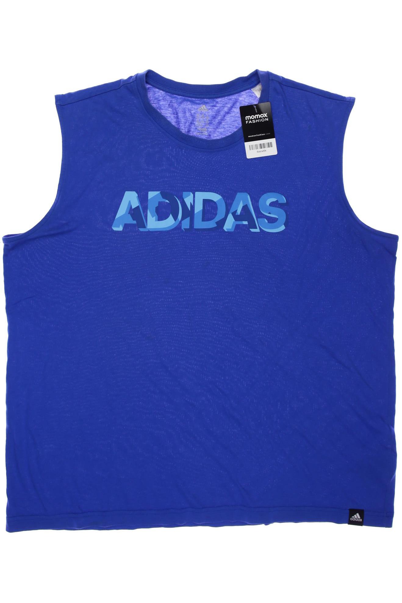 

adidas Herren T-Shirt, blau, Gr. 56