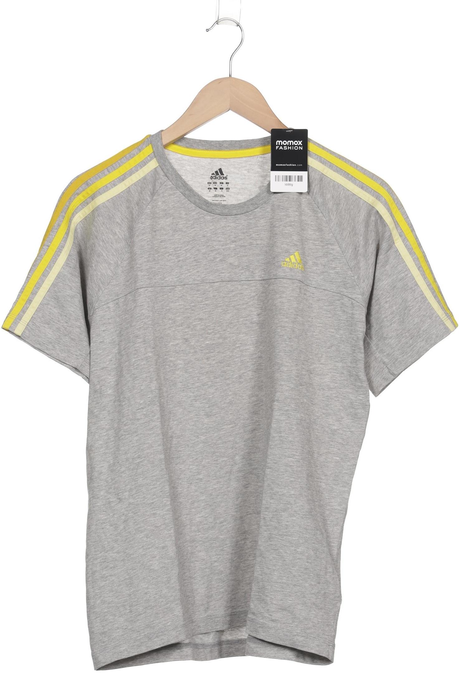 

adidas Herren T-Shirt, grau, Gr. 48
