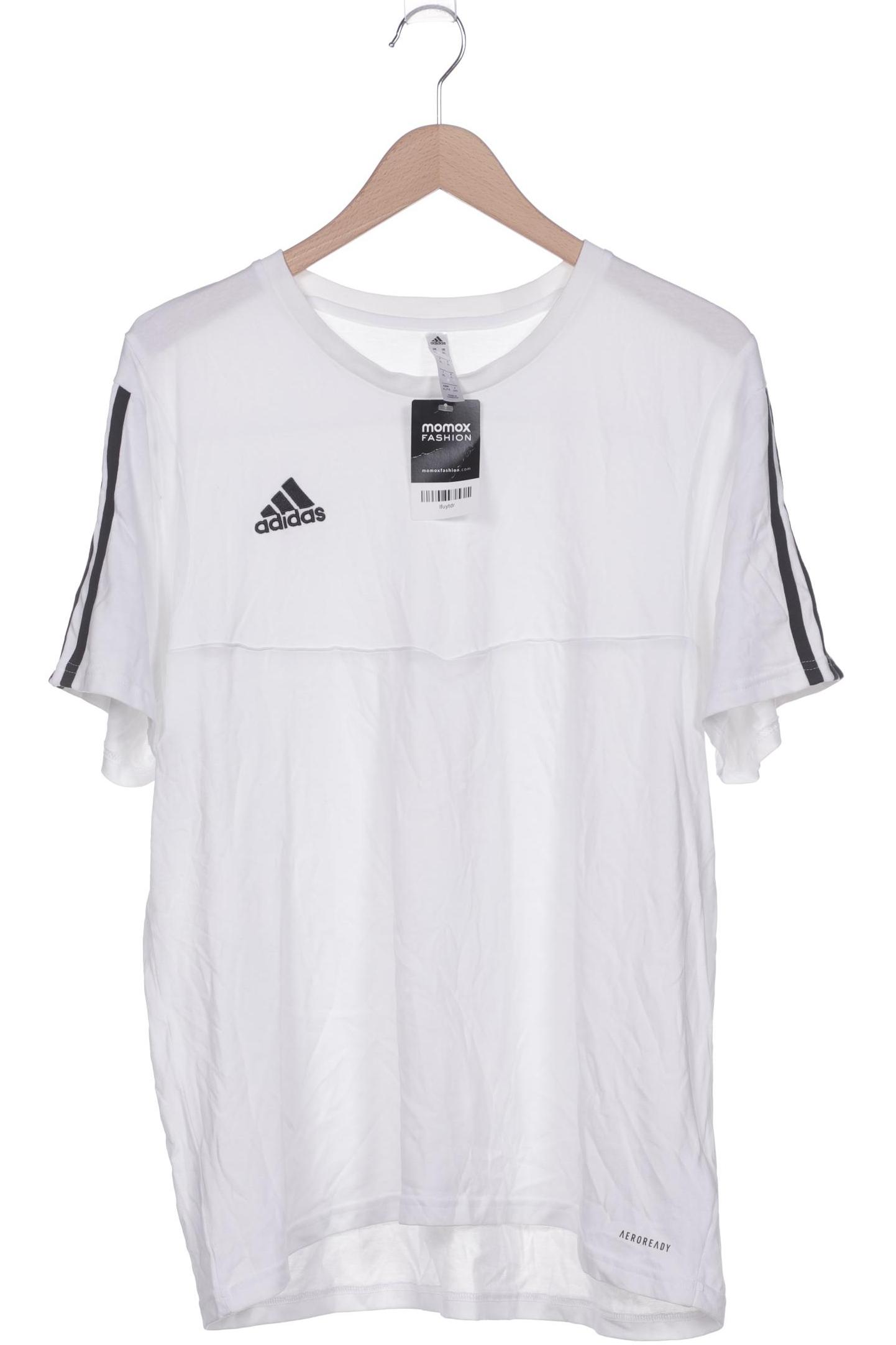 

adidas Herren T-Shirt, weiß, Gr. 54