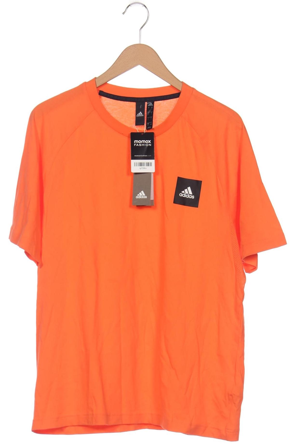 

adidas Herren T-Shirt, orange, Gr. 52
