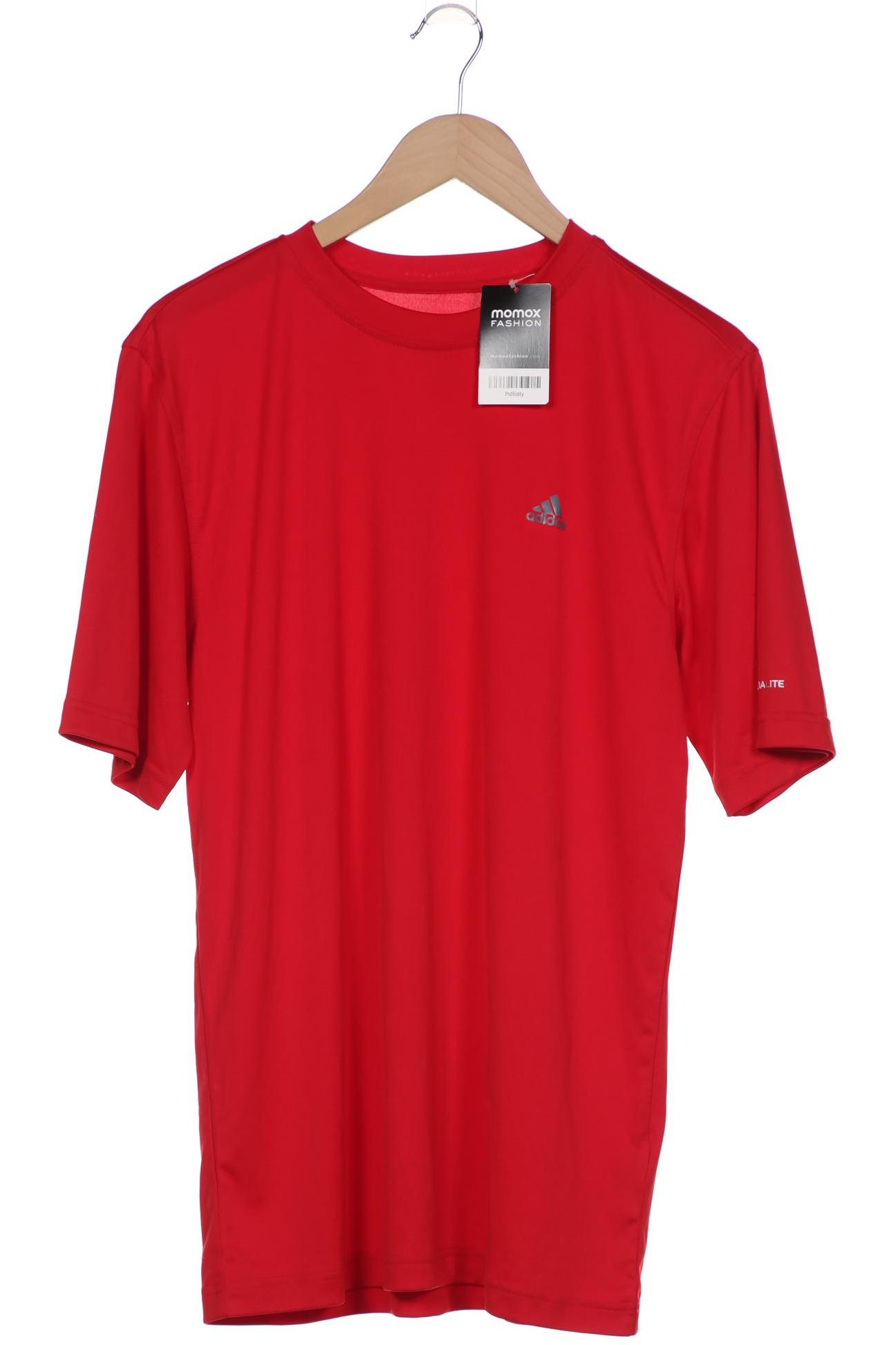 

adidas Herren T-Shirt, rot, Gr. 48