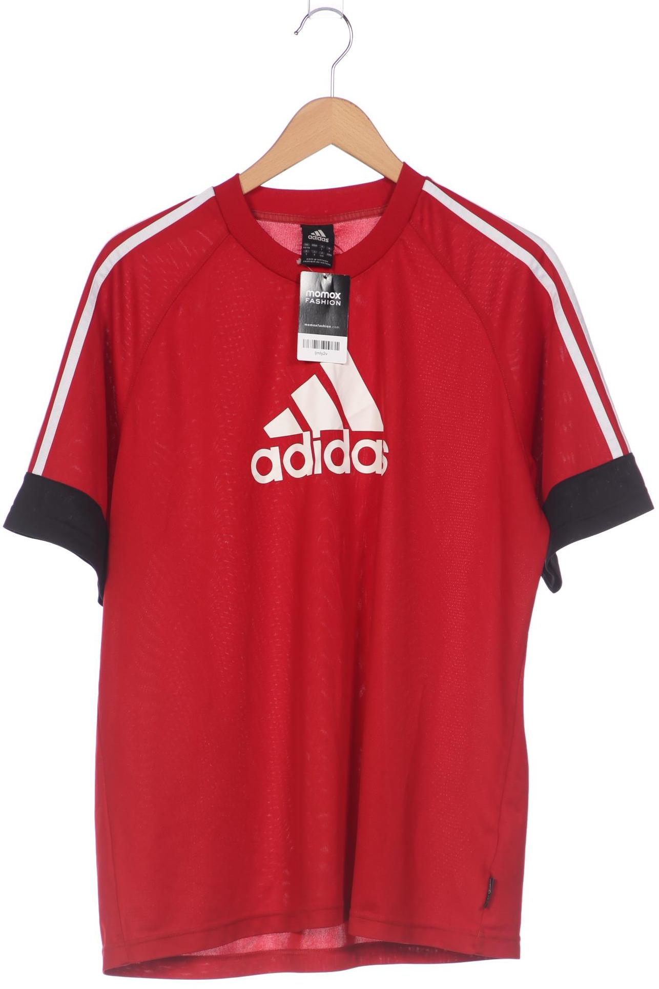 

adidas Herren T-Shirt, rot, Gr. 52