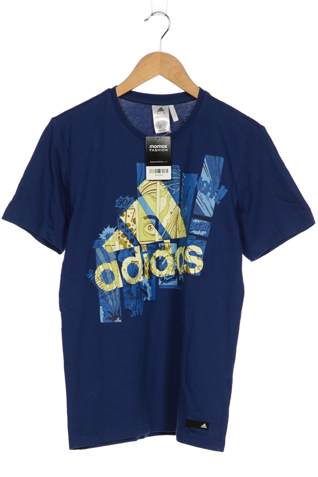 

adidas Herren T-Shirt, blau, Gr. 46