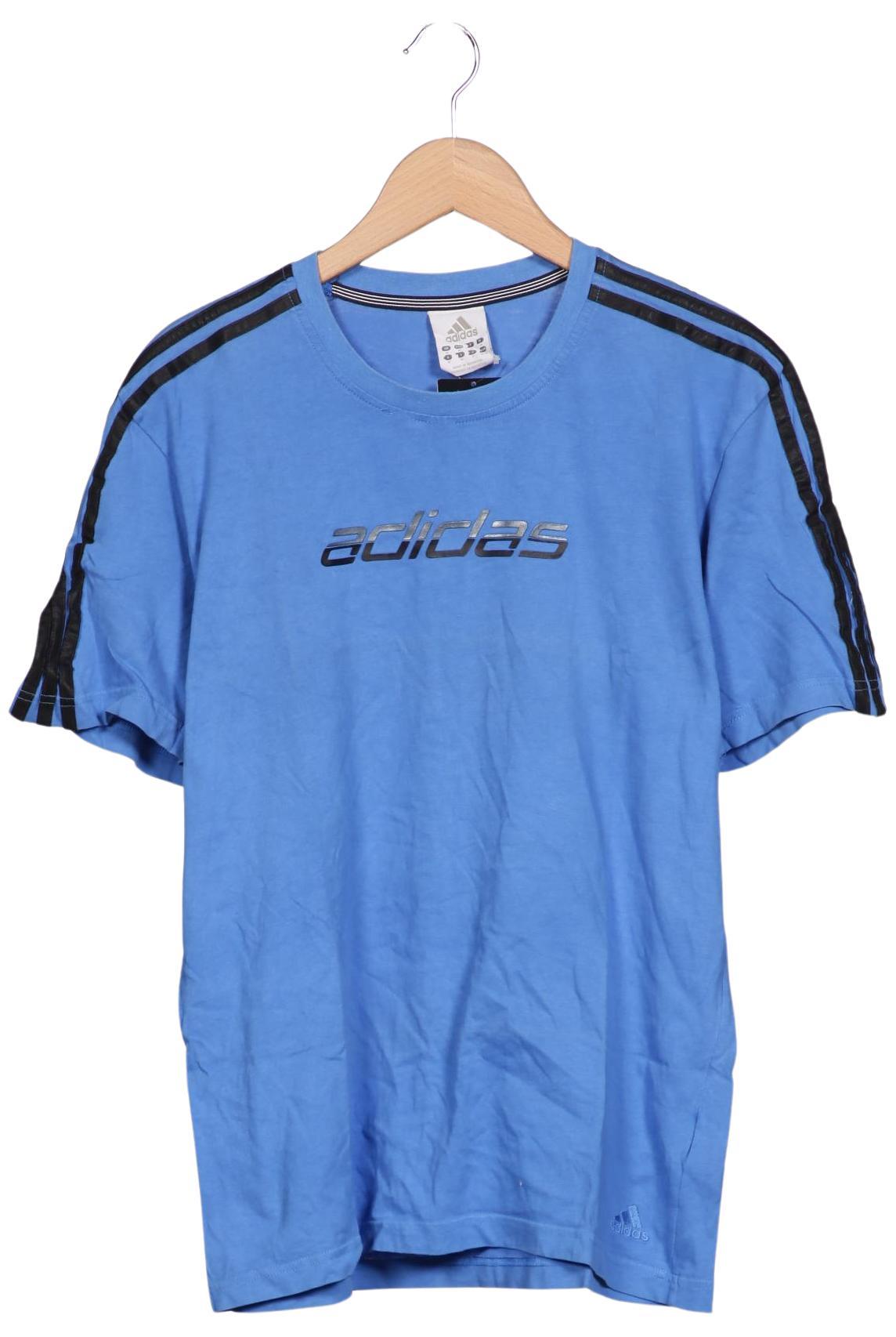 

adidas Herren T-Shirt, blau, Gr. 48
