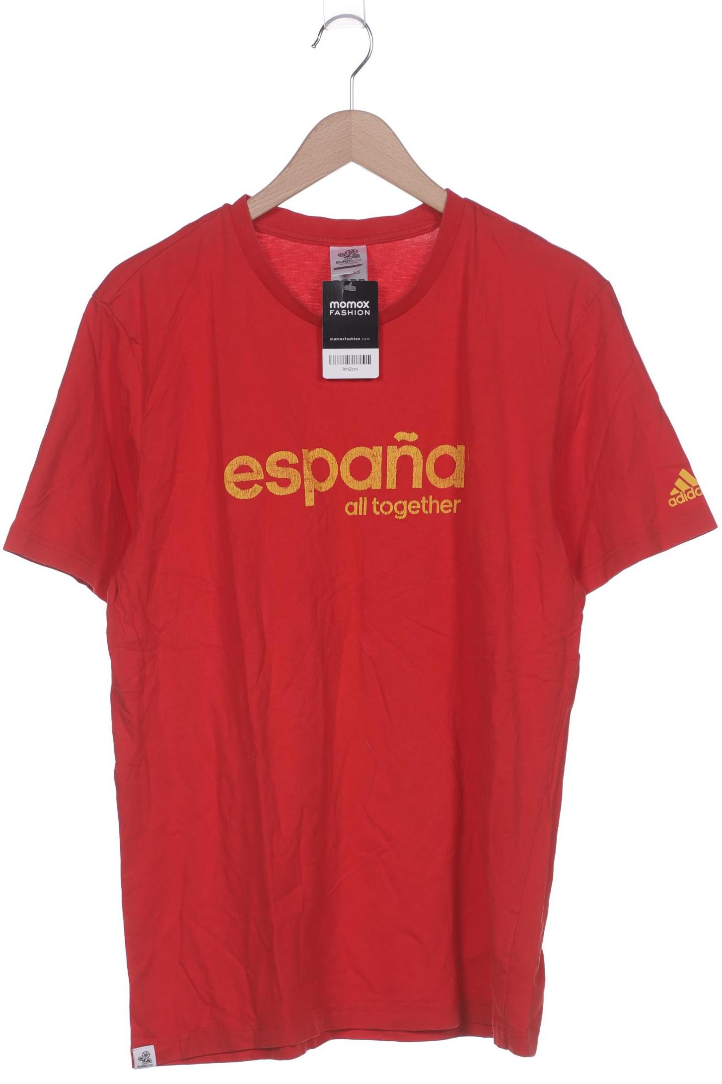 

adidas Herren T-Shirt, rot, Gr. 54
