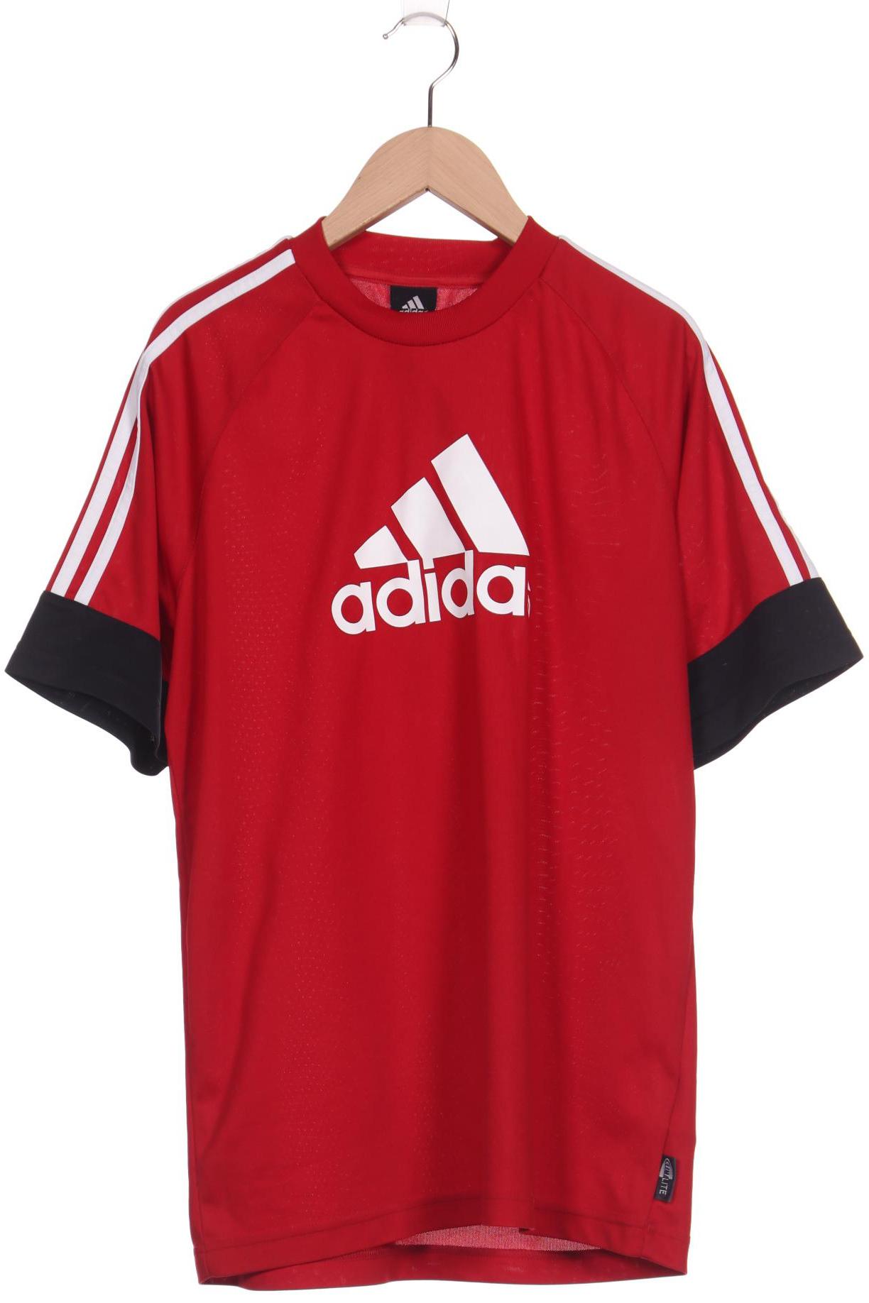 

adidas Herren T-Shirt, rot, Gr. 46