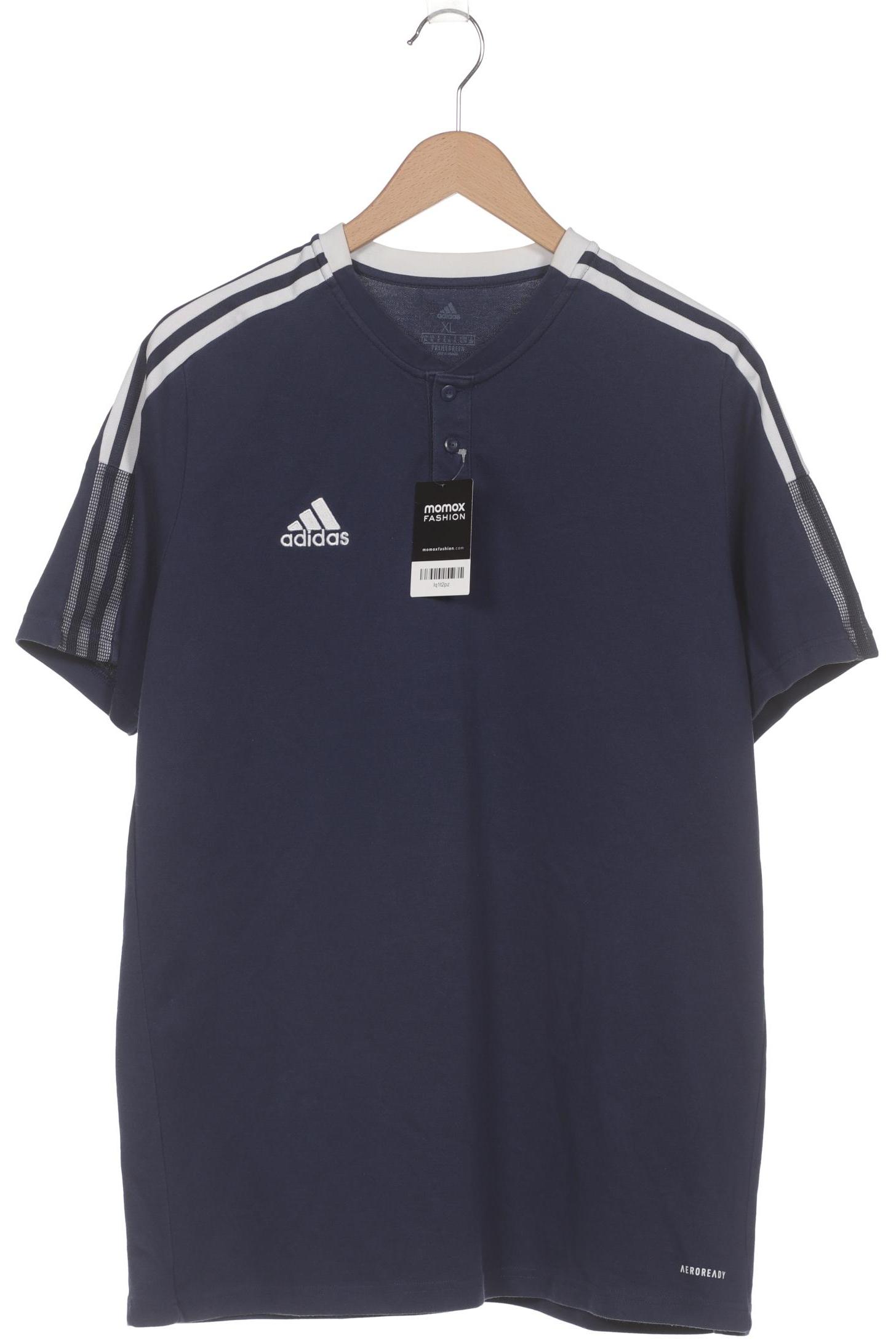 

adidas Herren T-Shirt, marineblau, Gr. 54