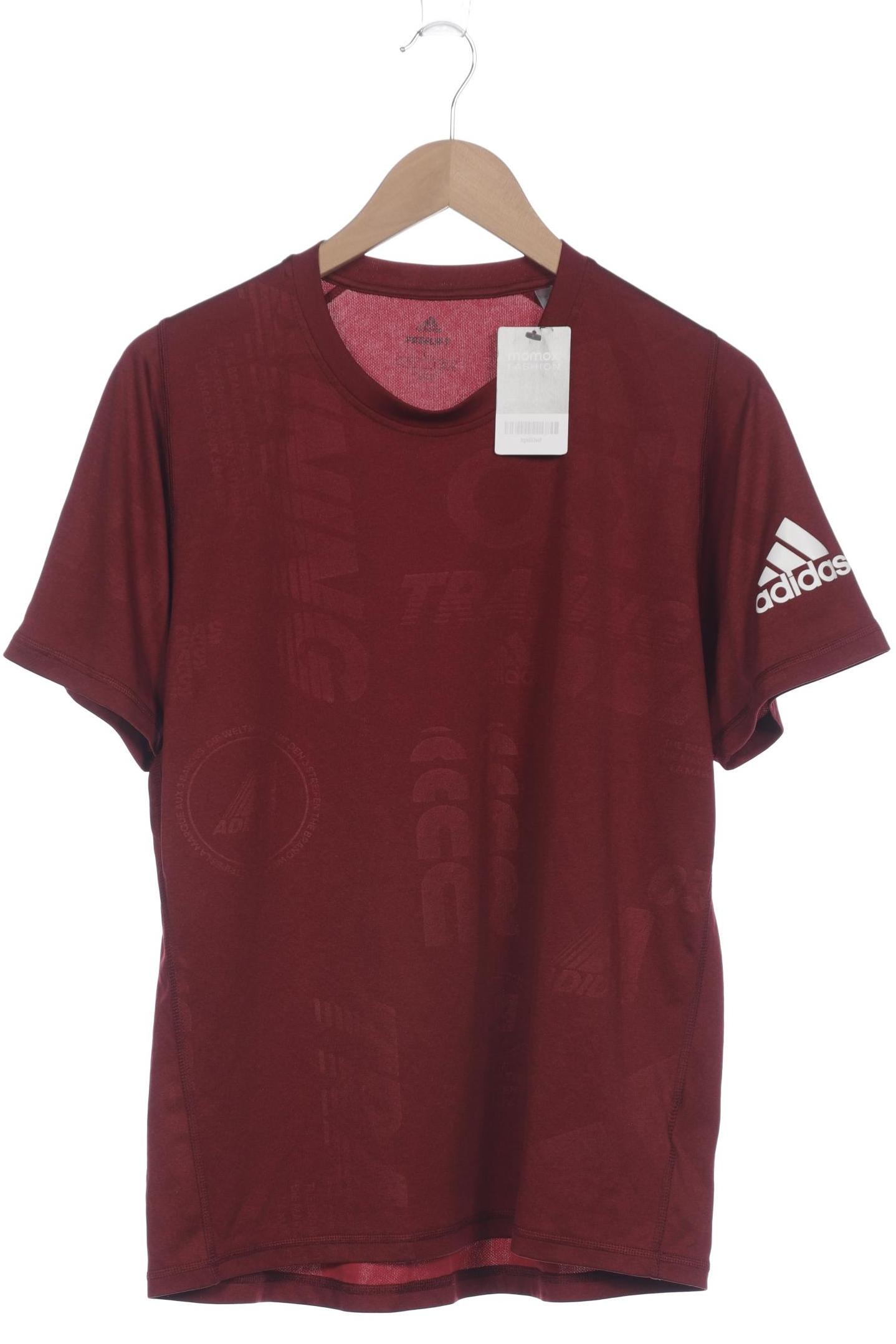 

adidas Herren T-Shirt, bordeaux, Gr. 52