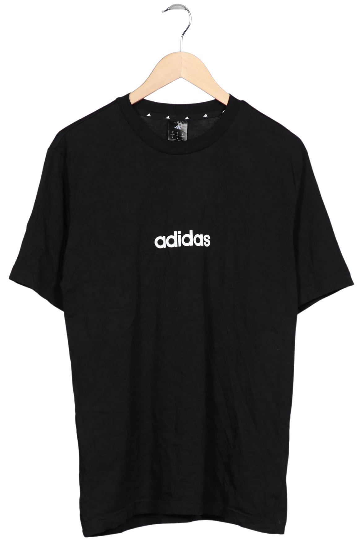 

adidas Herren T-Shirt, schwarz, Gr. 48