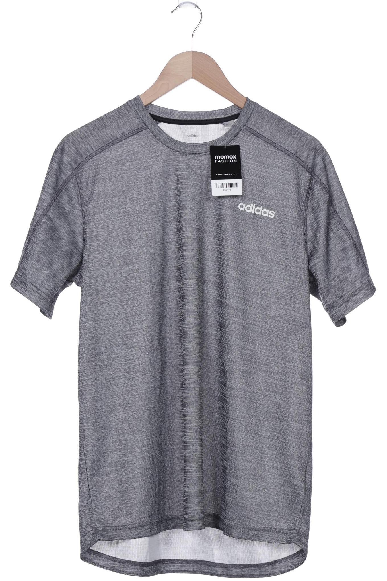 

adidas Herren T-Shirt, grau, Gr. 52