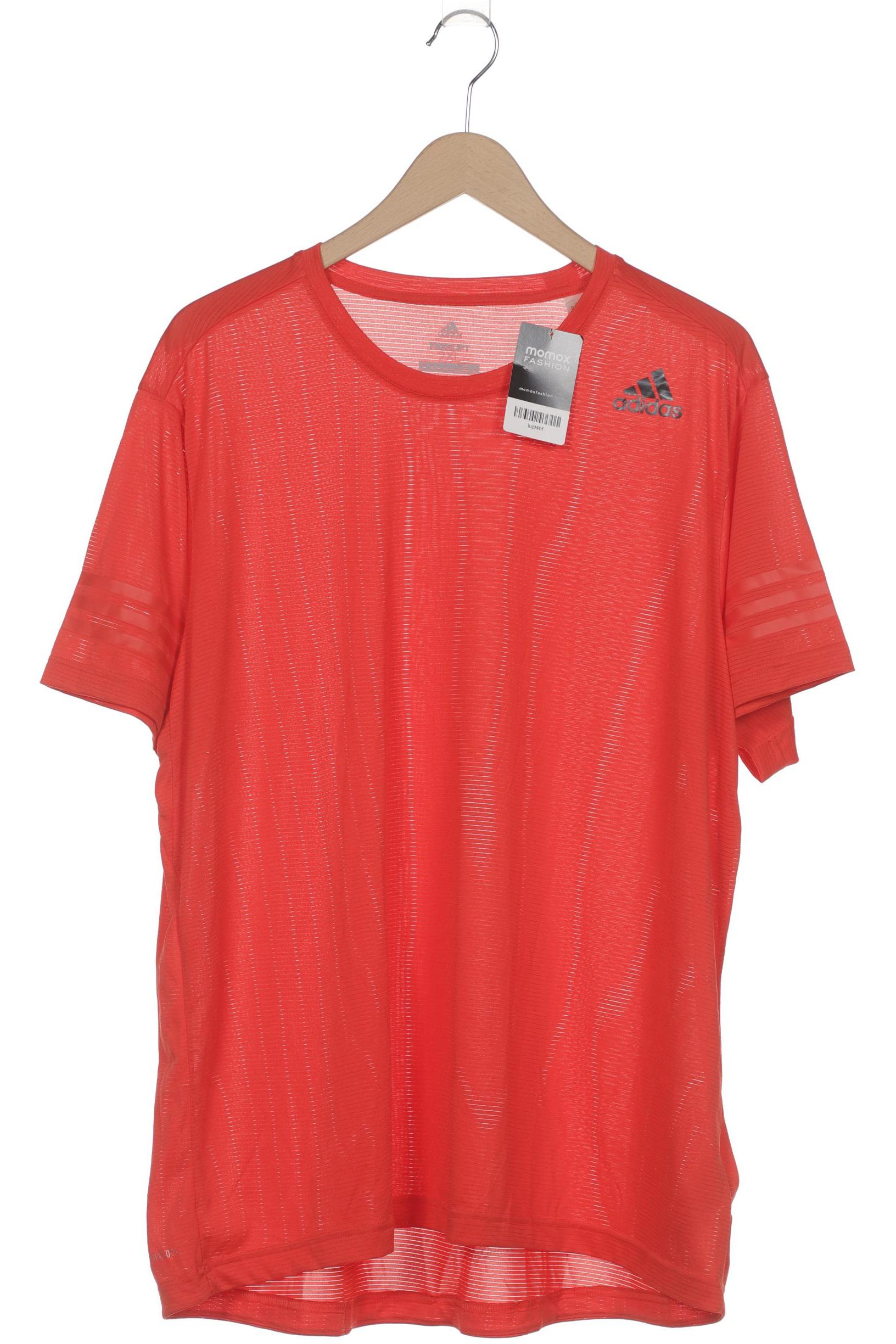 

adidas Herren T-Shirt, rot, Gr. 56