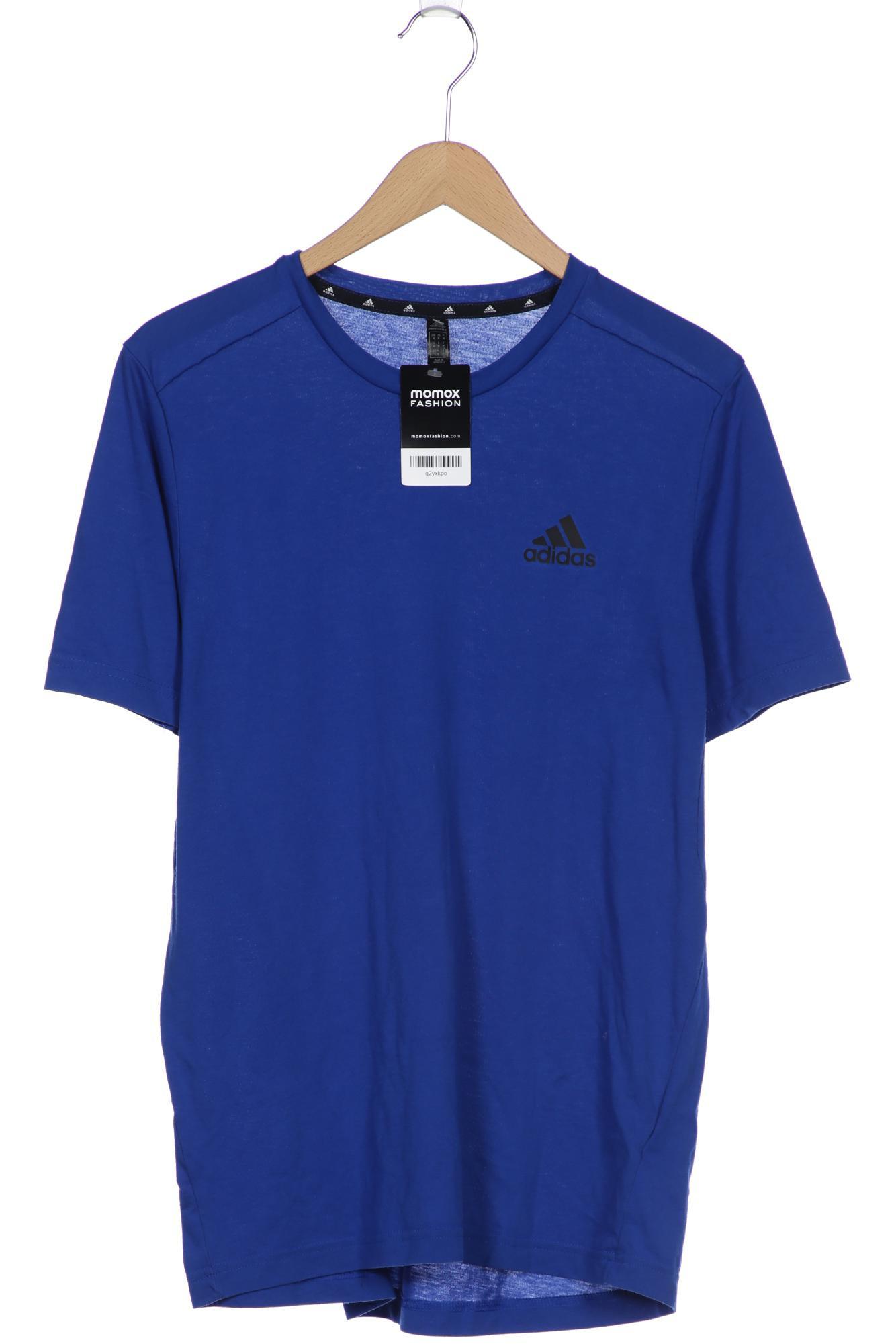 

adidas Herren T-Shirt, blau, Gr. 48