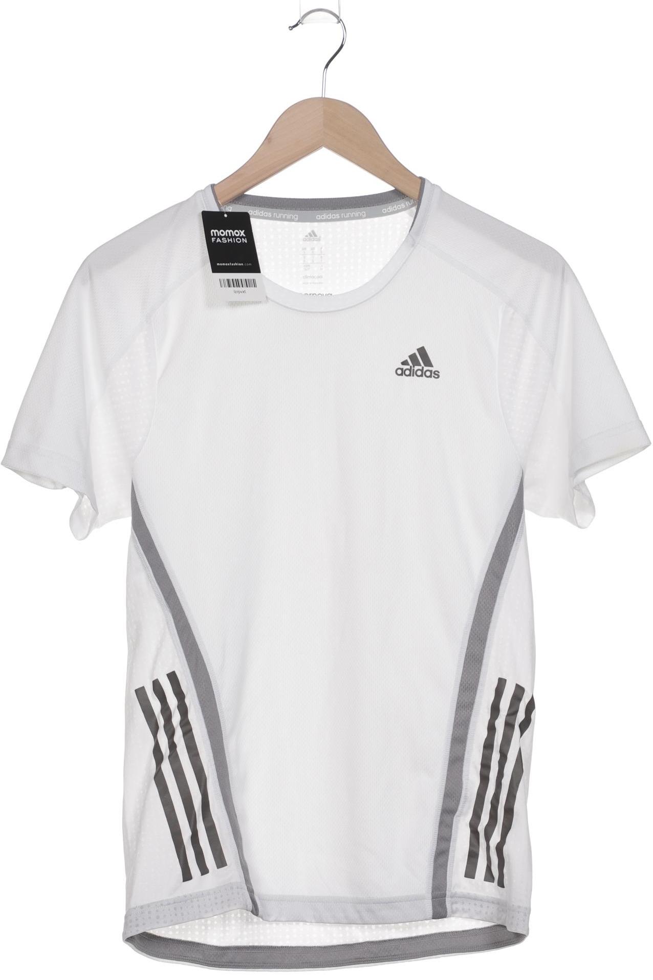 

adidas Herren T-Shirt, weiß, Gr. 46