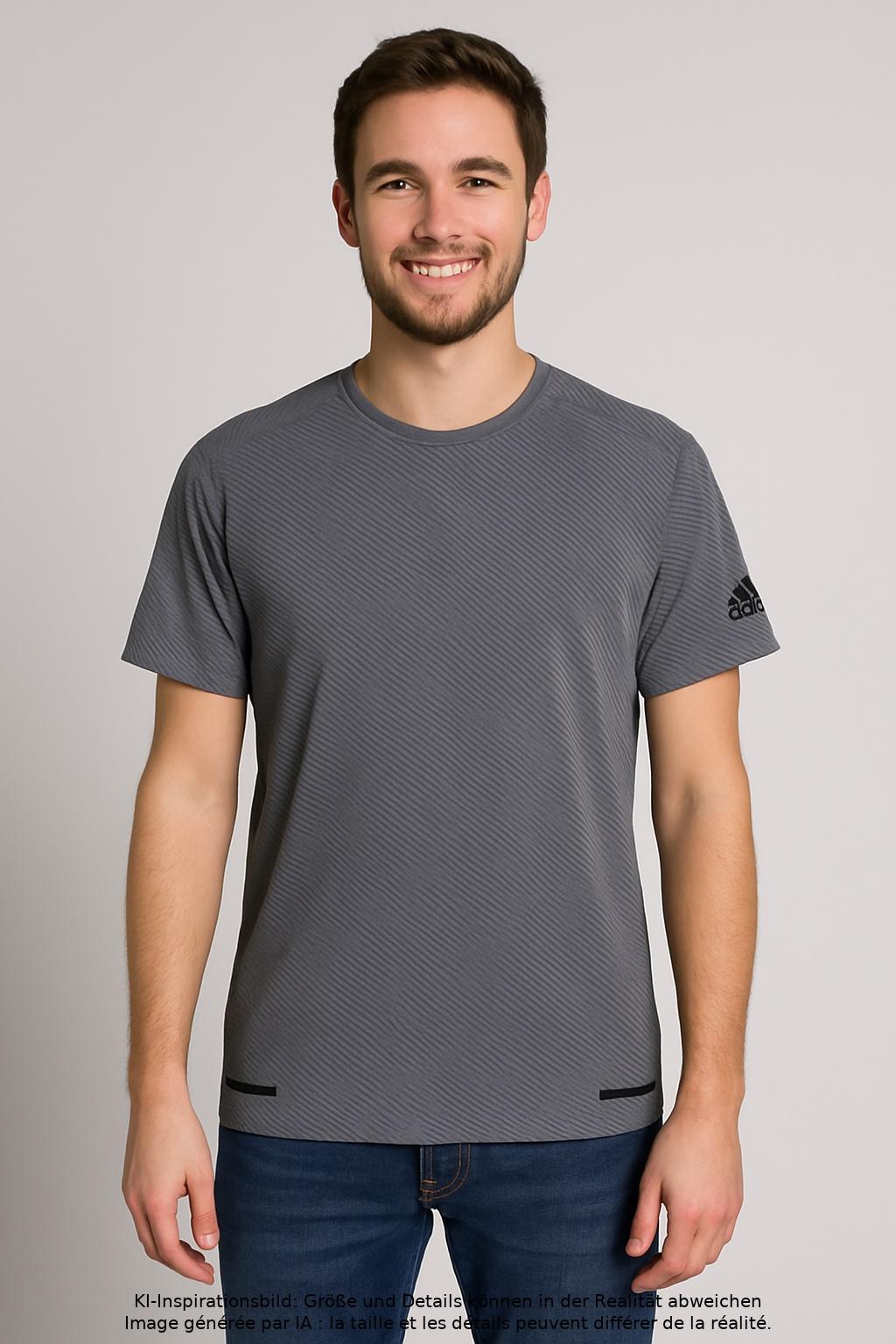 Thumbnail - adidas Herren T-Shirt, grau, Gr. 44