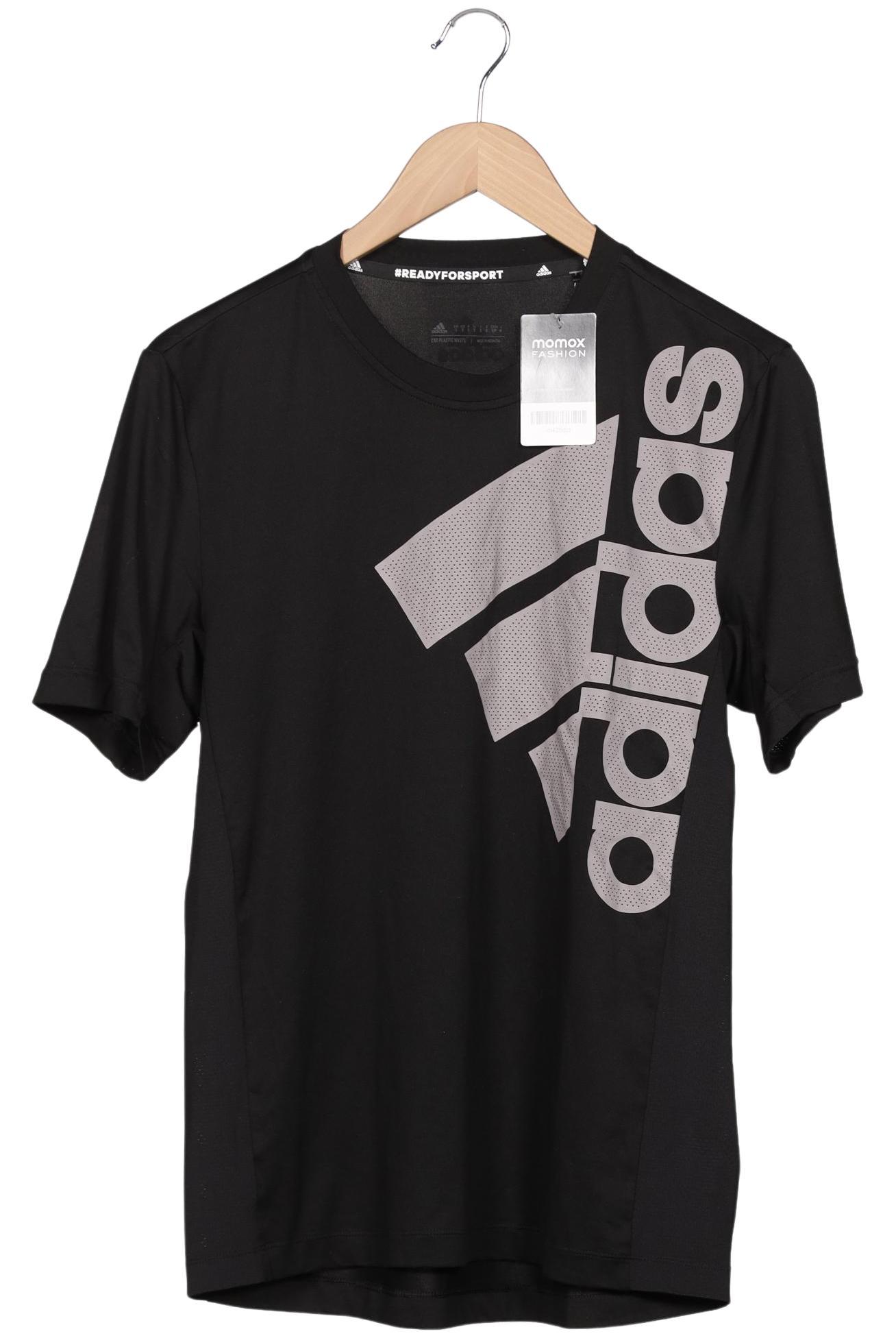 

adidas Herren T-Shirt, schwarz, Gr. 46
