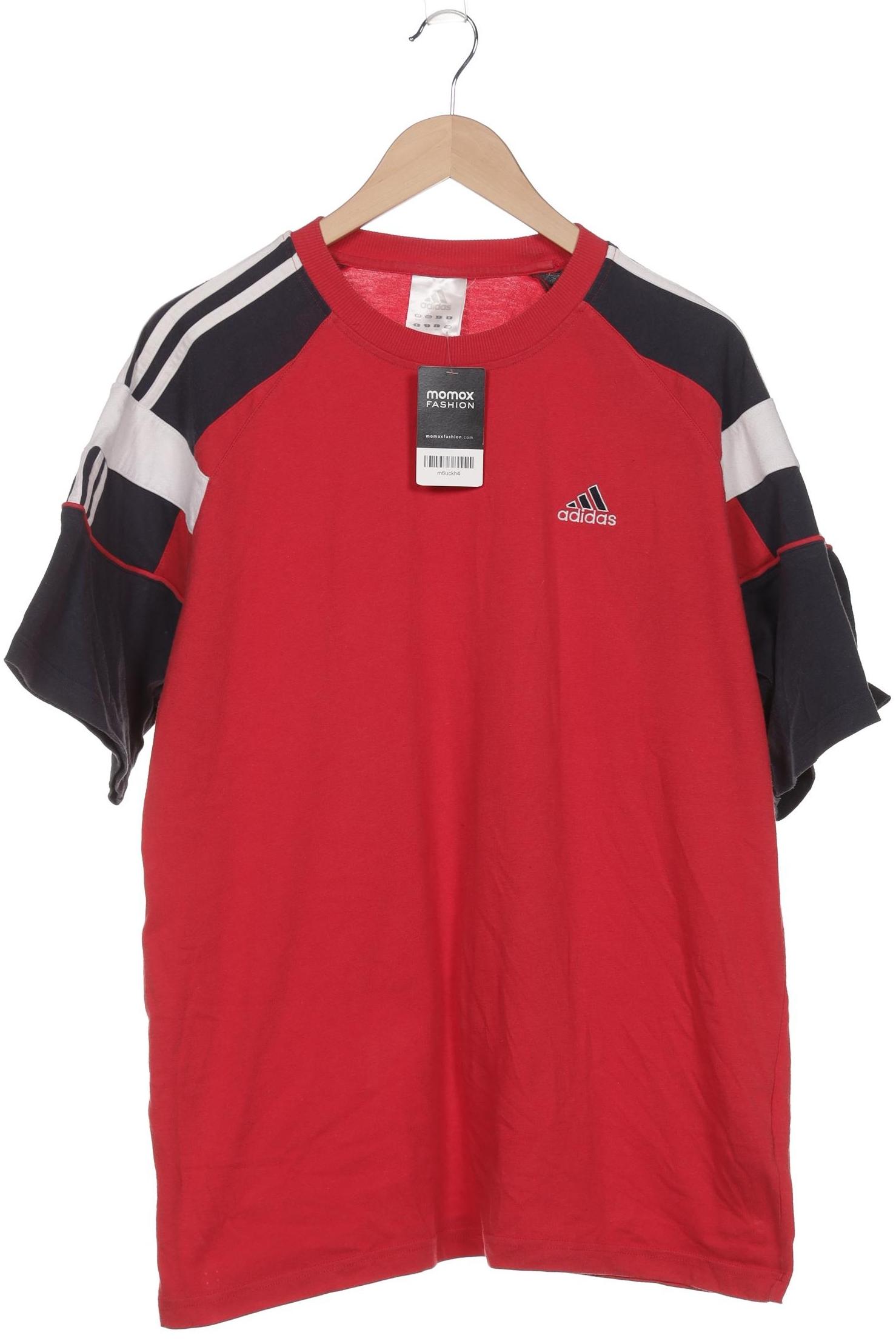 

adidas Herren T-Shirt, rot, Gr. 56