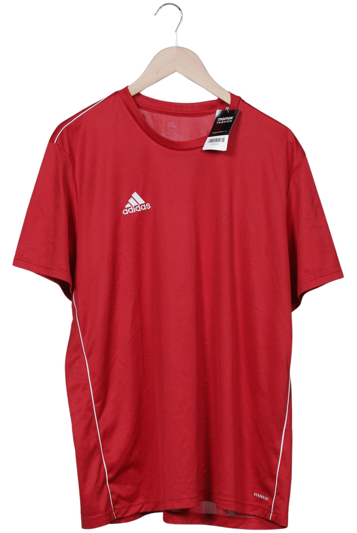 

adidas Herren T-Shirt, rot, Gr. 56