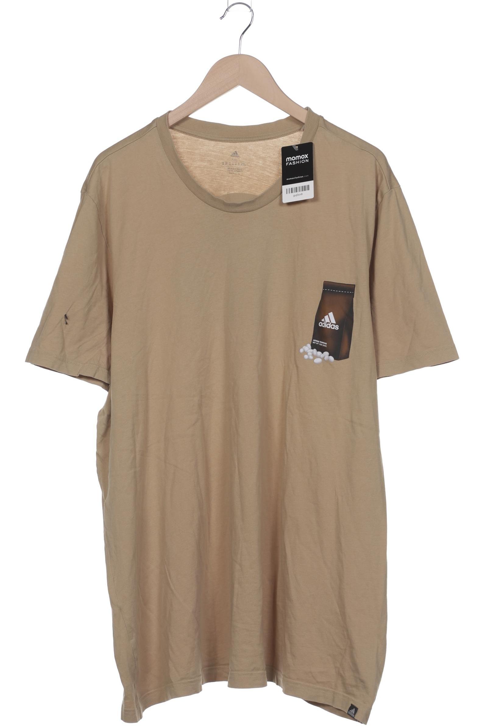 

adidas Herren T-Shirt, beige, Gr. 58
